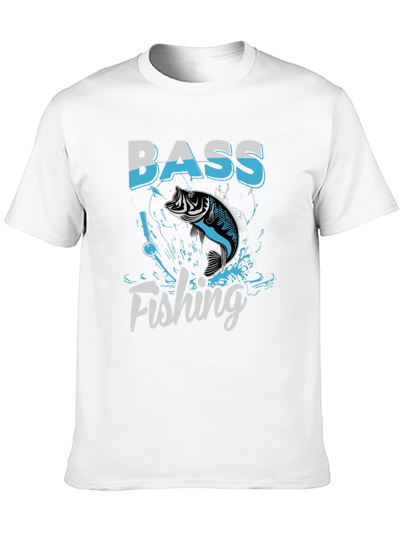 Bass Fishing Graphic T-Shirt - Angler Tee