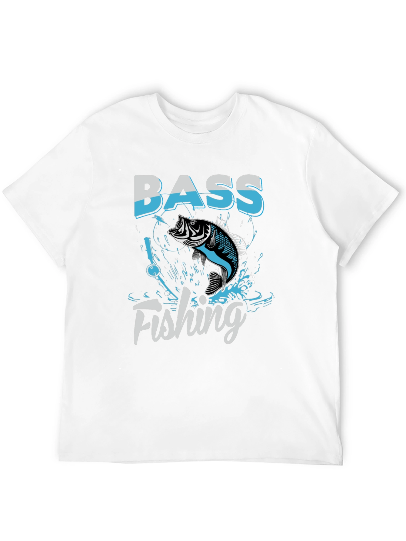 Bass Fishing Graphic T-Shirt - Angler Tee