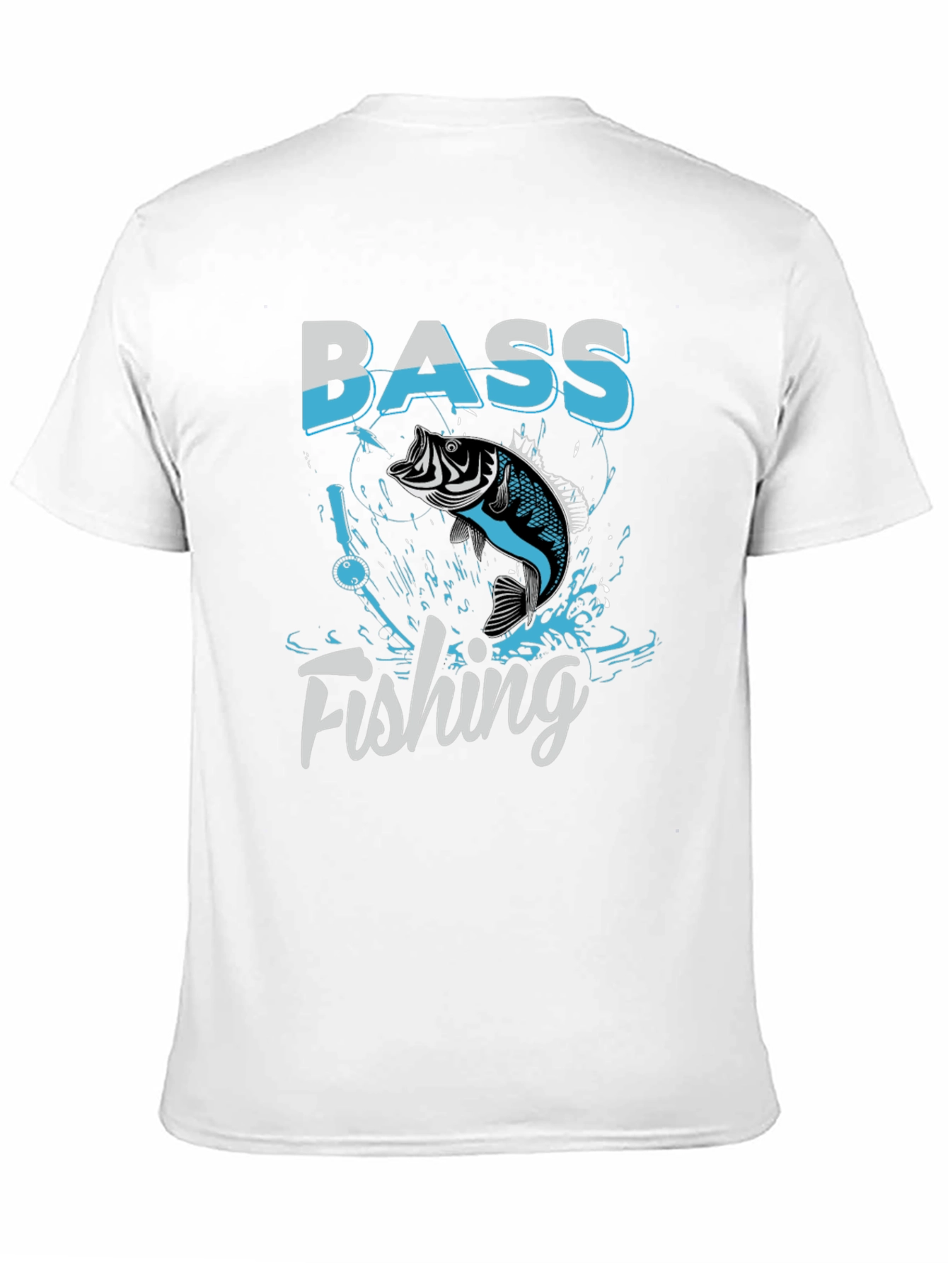 Bass Fishing Graphic T-Shirt - Angler Tee