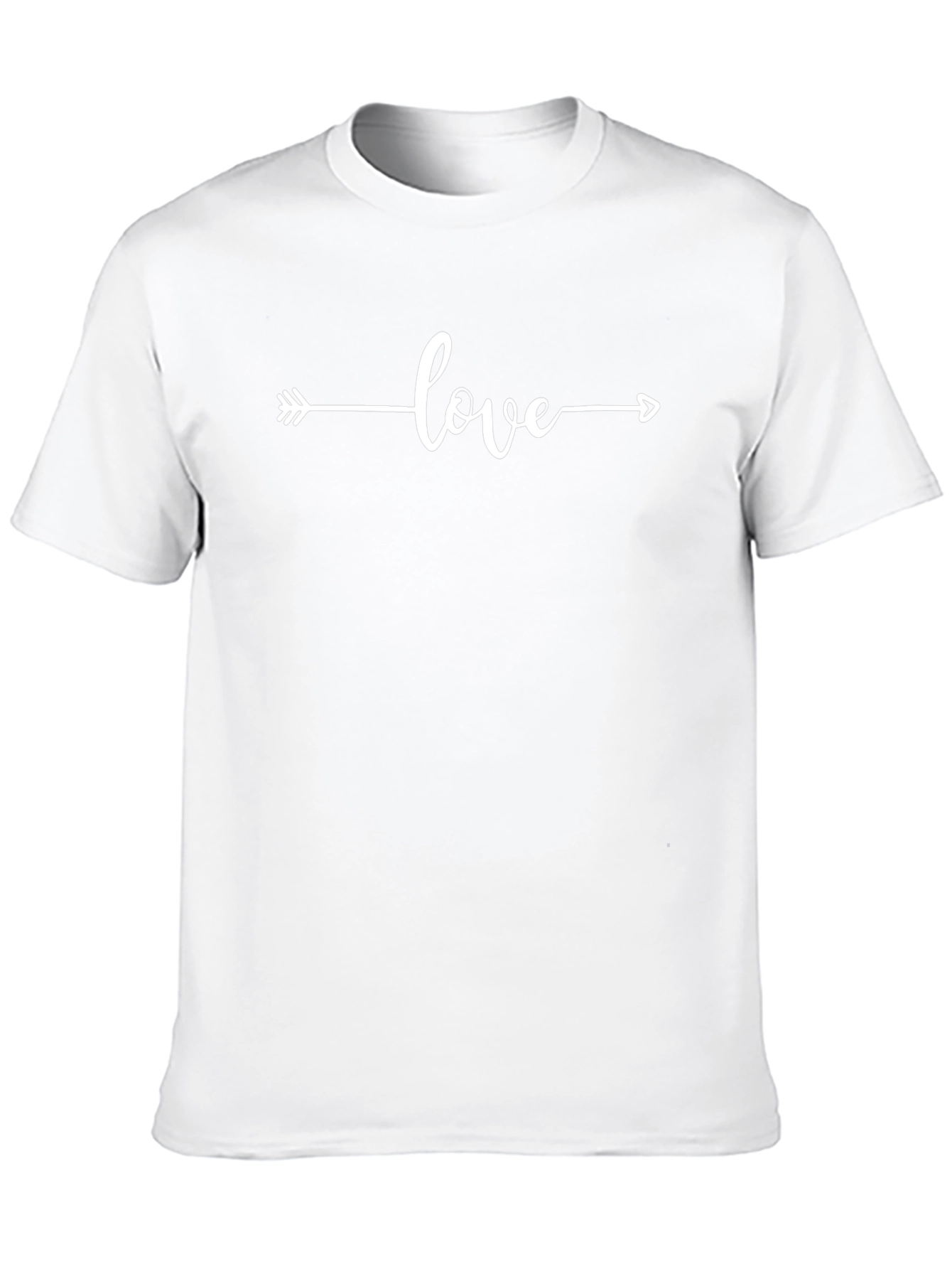 Love Arrow Black T-Shirt