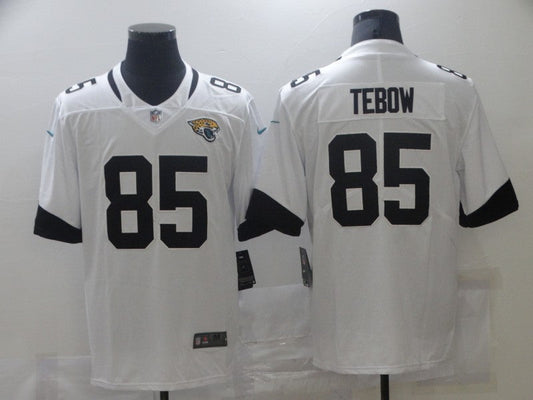 Men's Jacksonville Jaguars Tim Tebow #85 White Game Jerseys