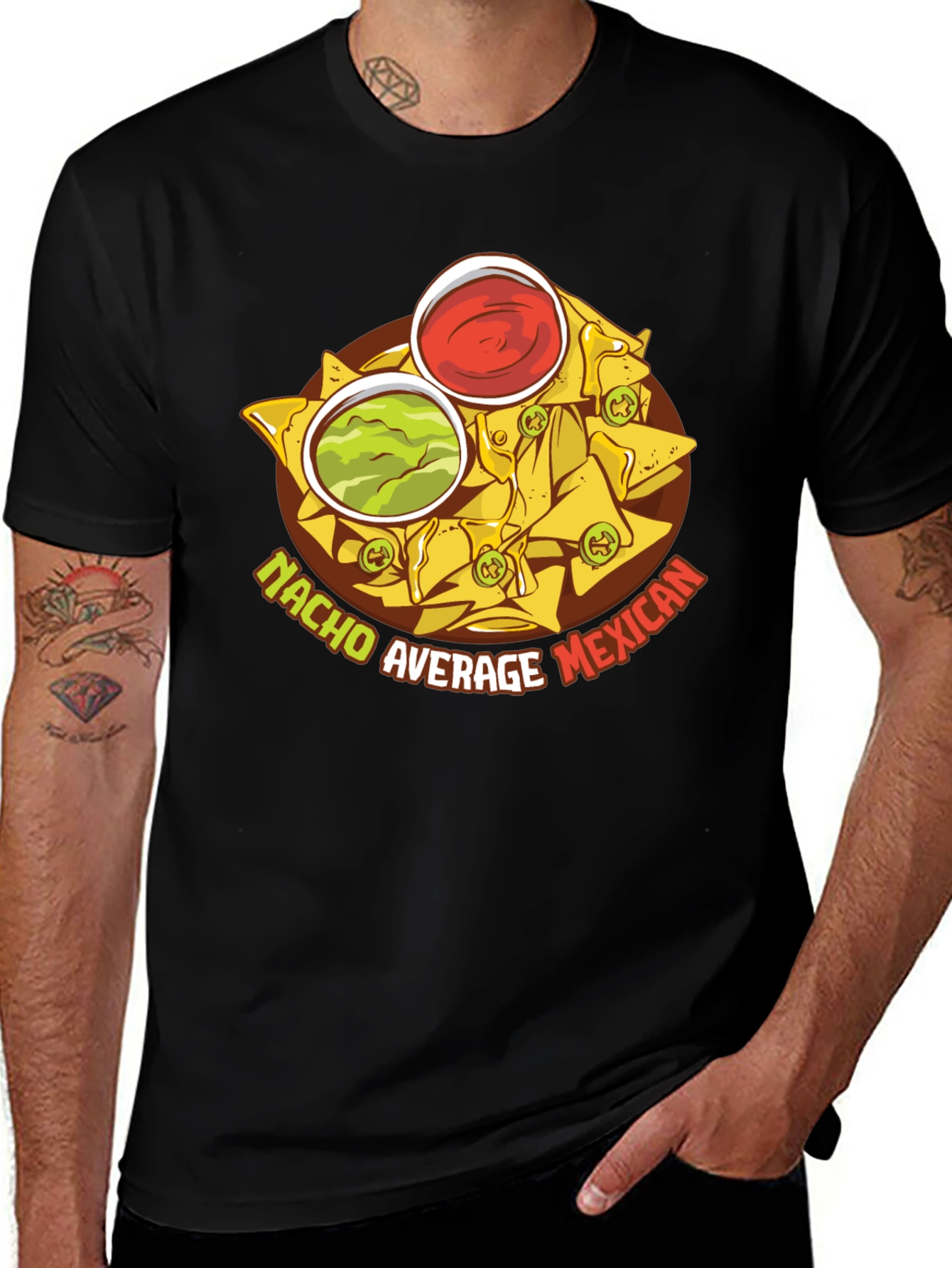 Nacho Average Mexican Food T-Shirt