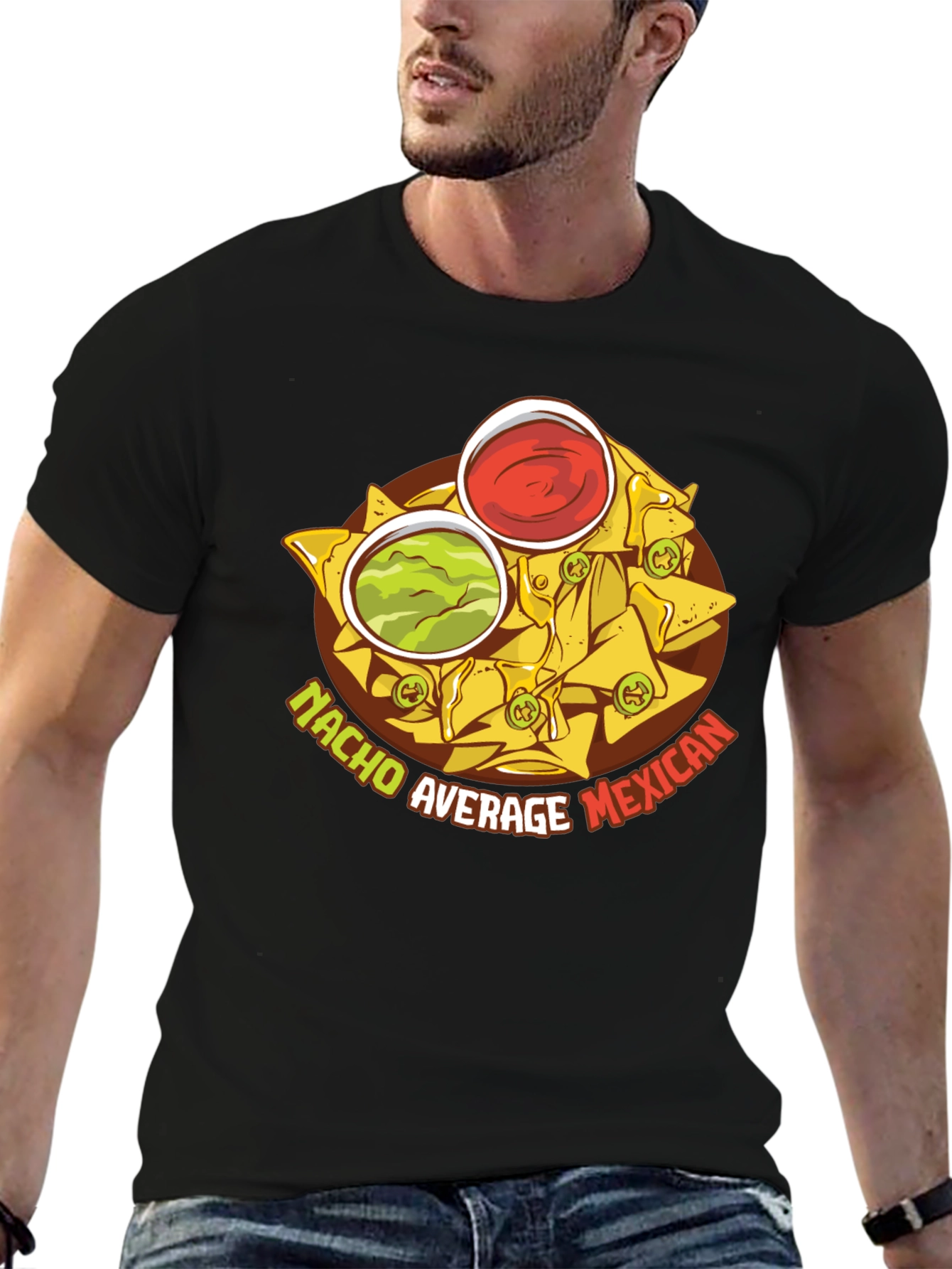 Nacho Average Mexican Food T-Shirt