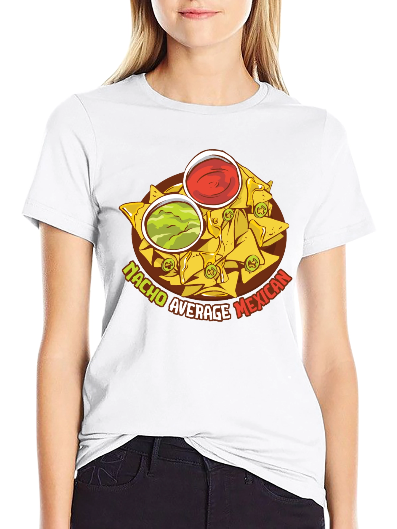 Nacho Average Mexican Food T-Shirt