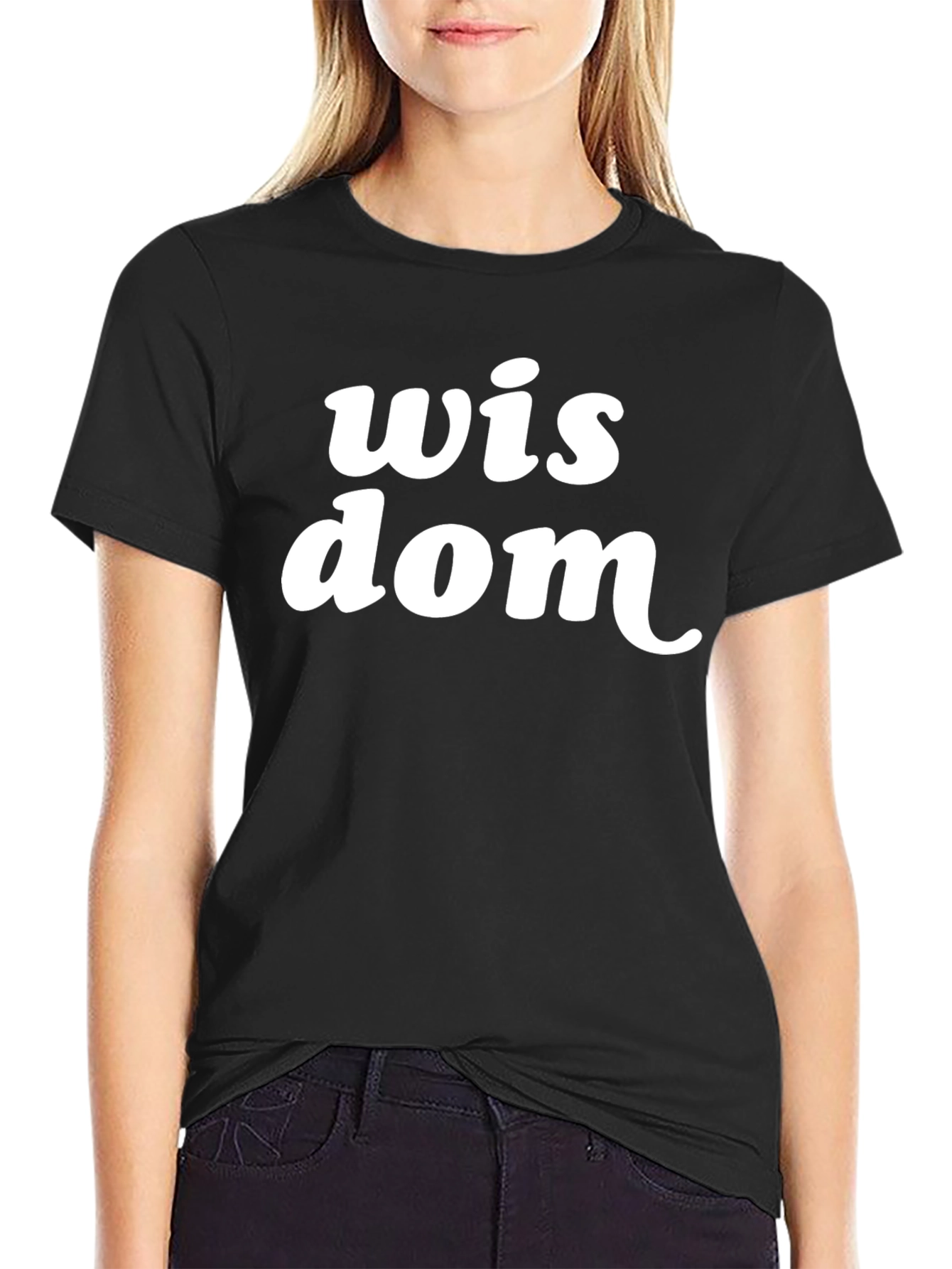 Wisdom Graphic Tee - Classic Black T-Shirt