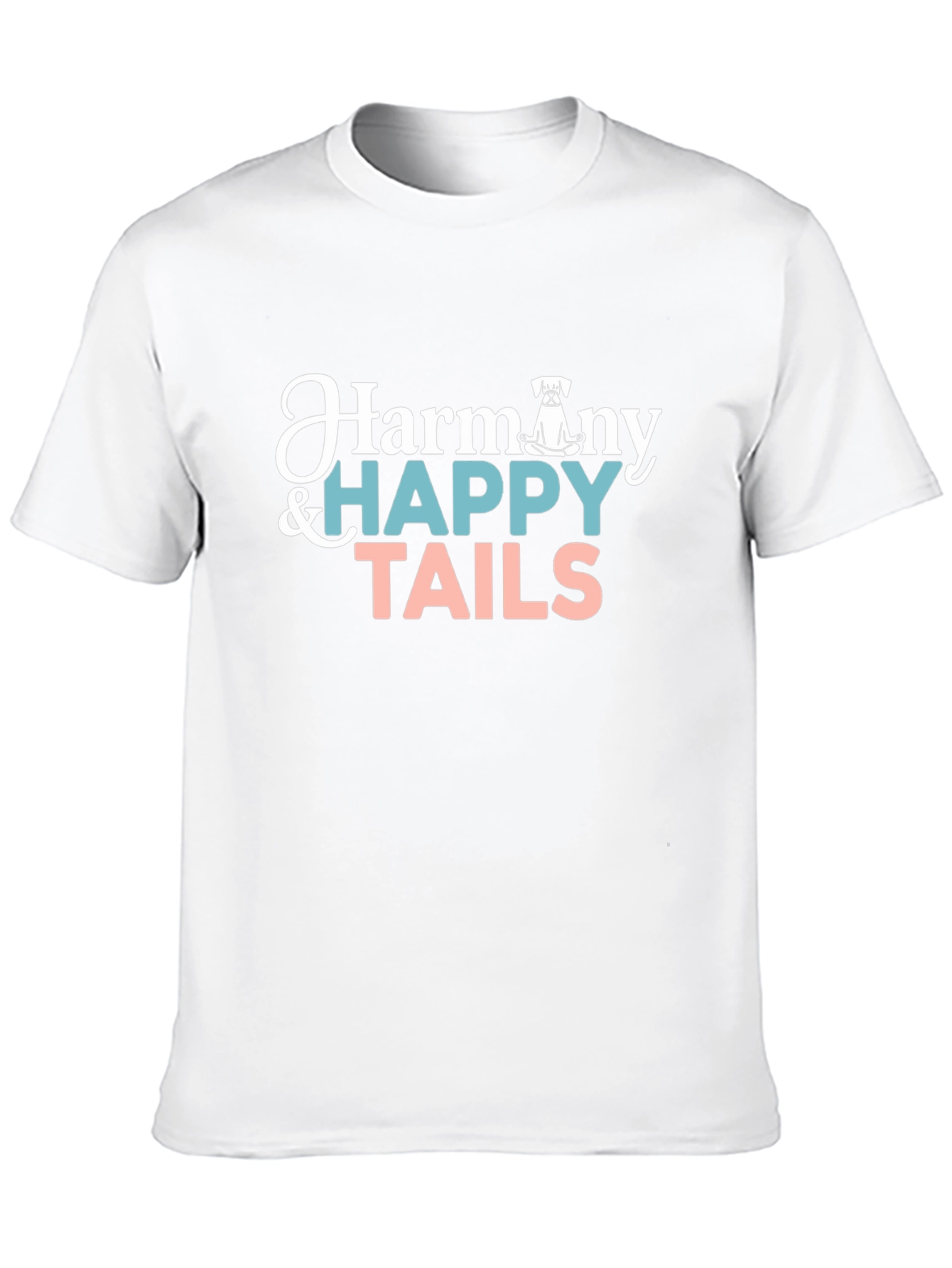 Harmony & Happy Tails Graphic T-Shirt