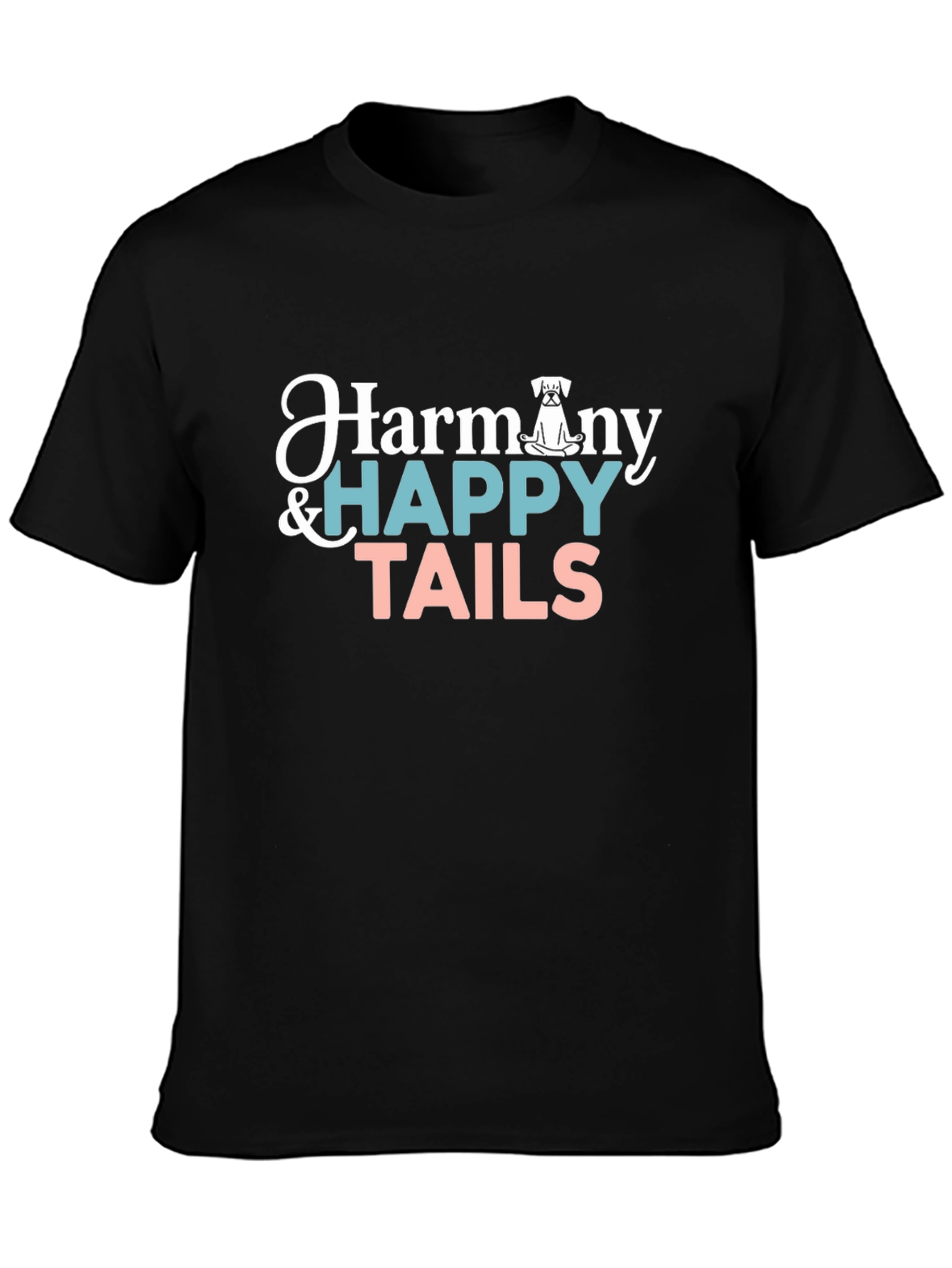 Harmony & Happy Tails Graphic T-Shirt