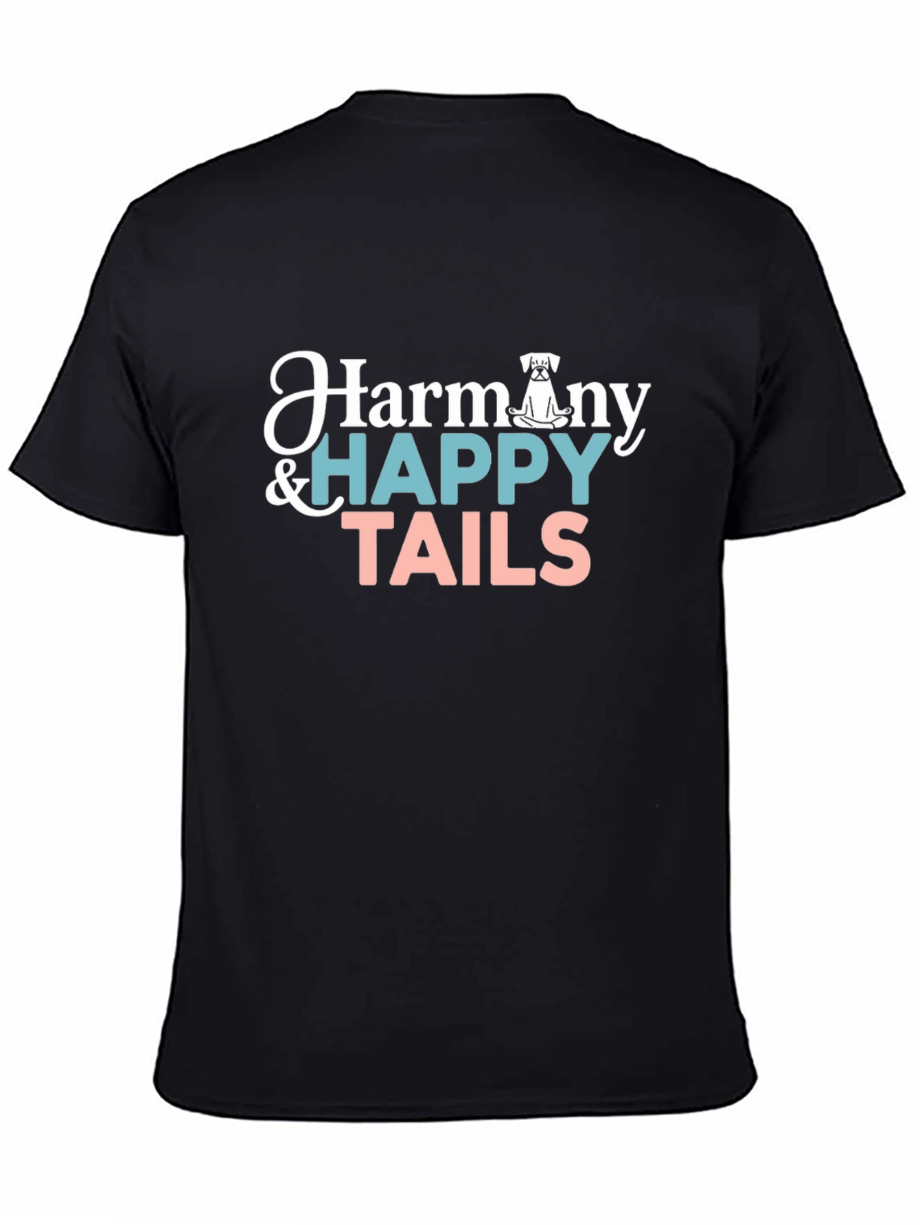 Harmony & Happy Tails Graphic T-Shirt
