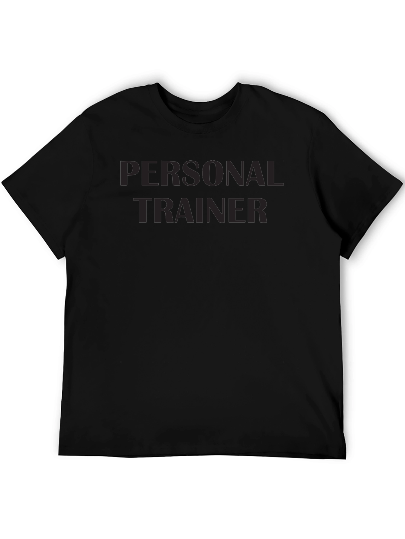 Personal Trainer Black T-Shirt