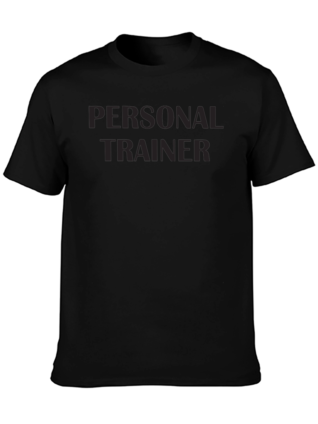 Personal Trainer Black T-Shirt