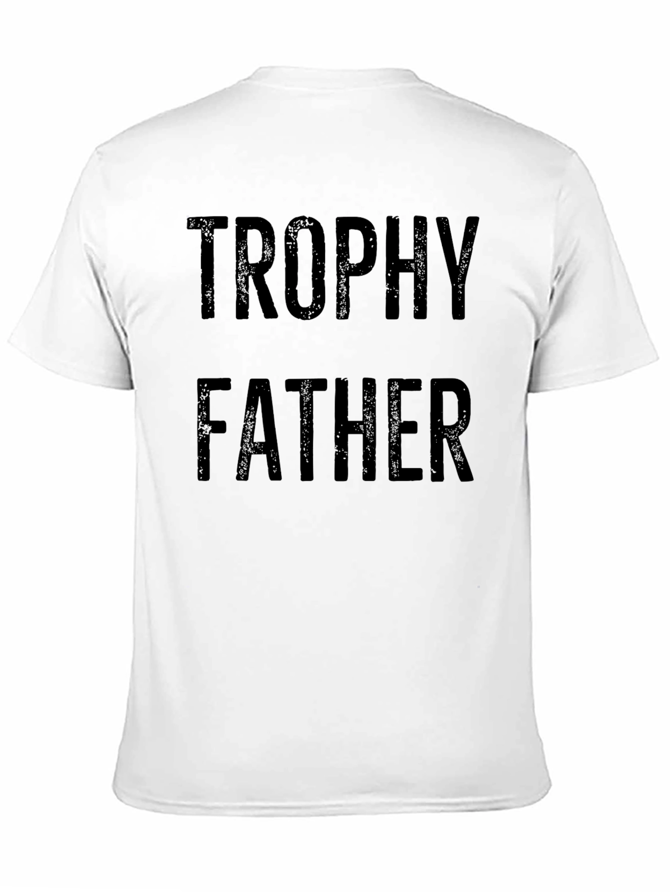 Trophy Father Graphic T-Shirt - Black