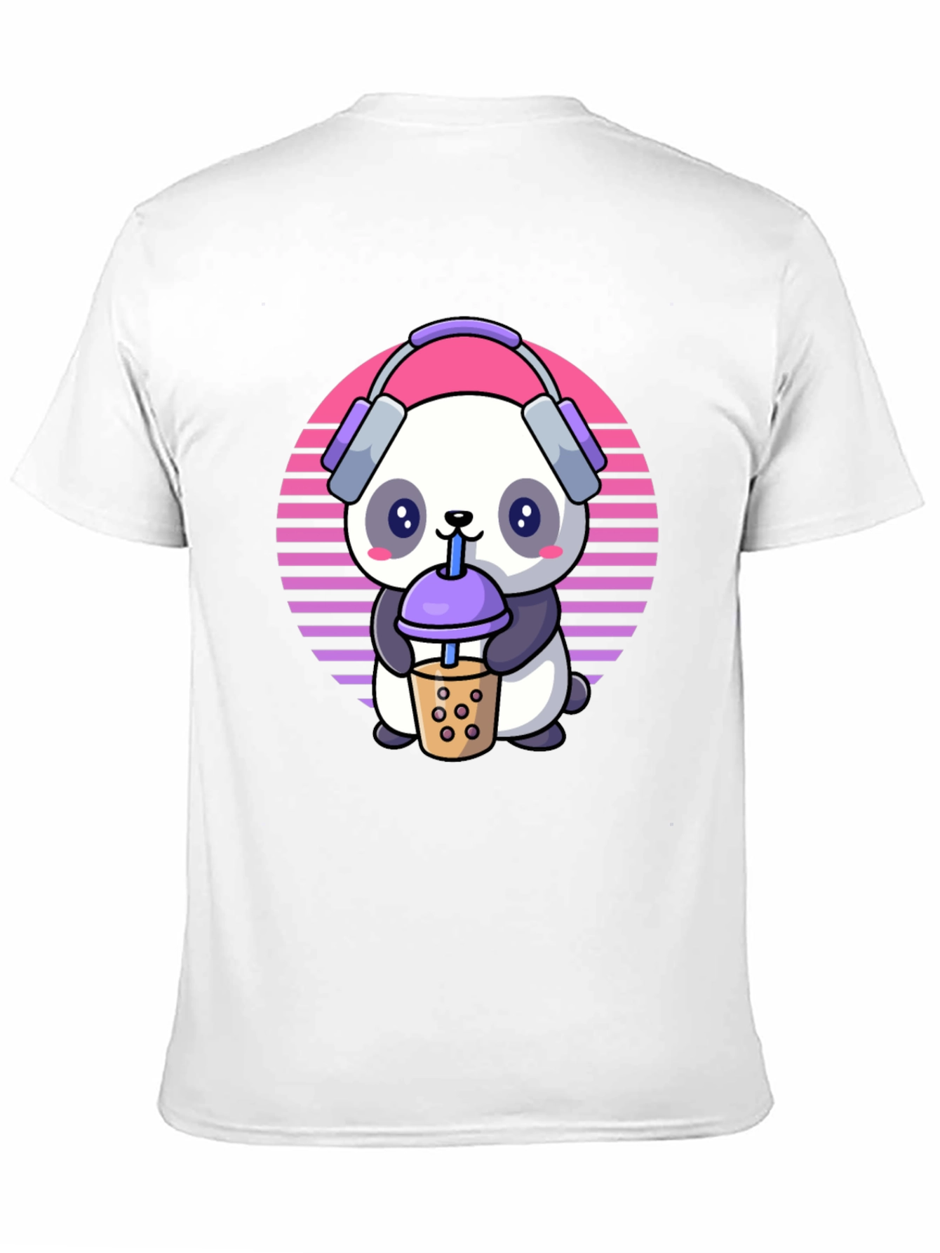 Cute Panda Bubble Tea T-Shirt