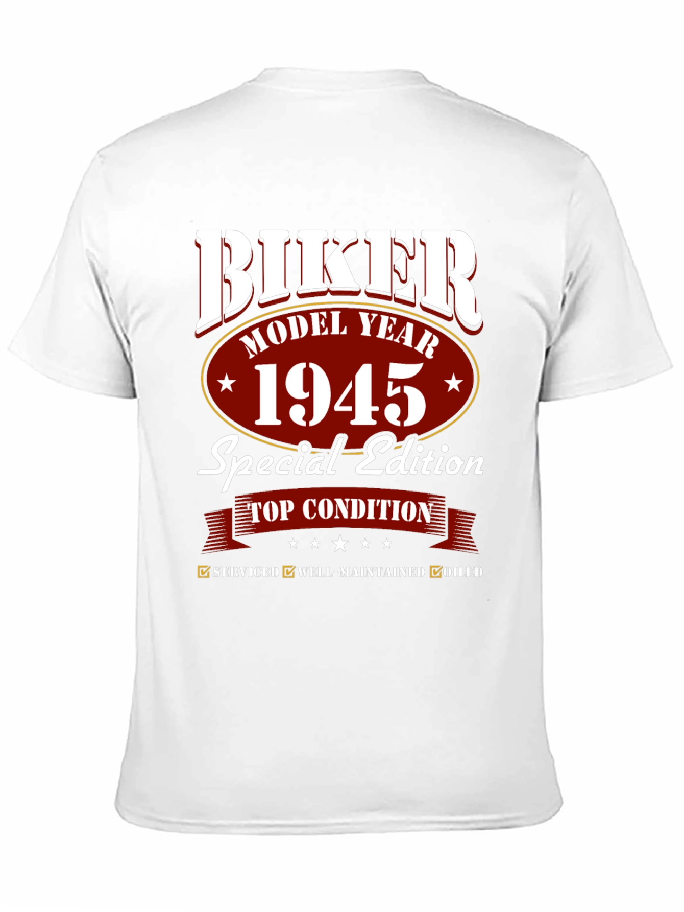 Biker Model Year 1945 Special Edition T-Shirt