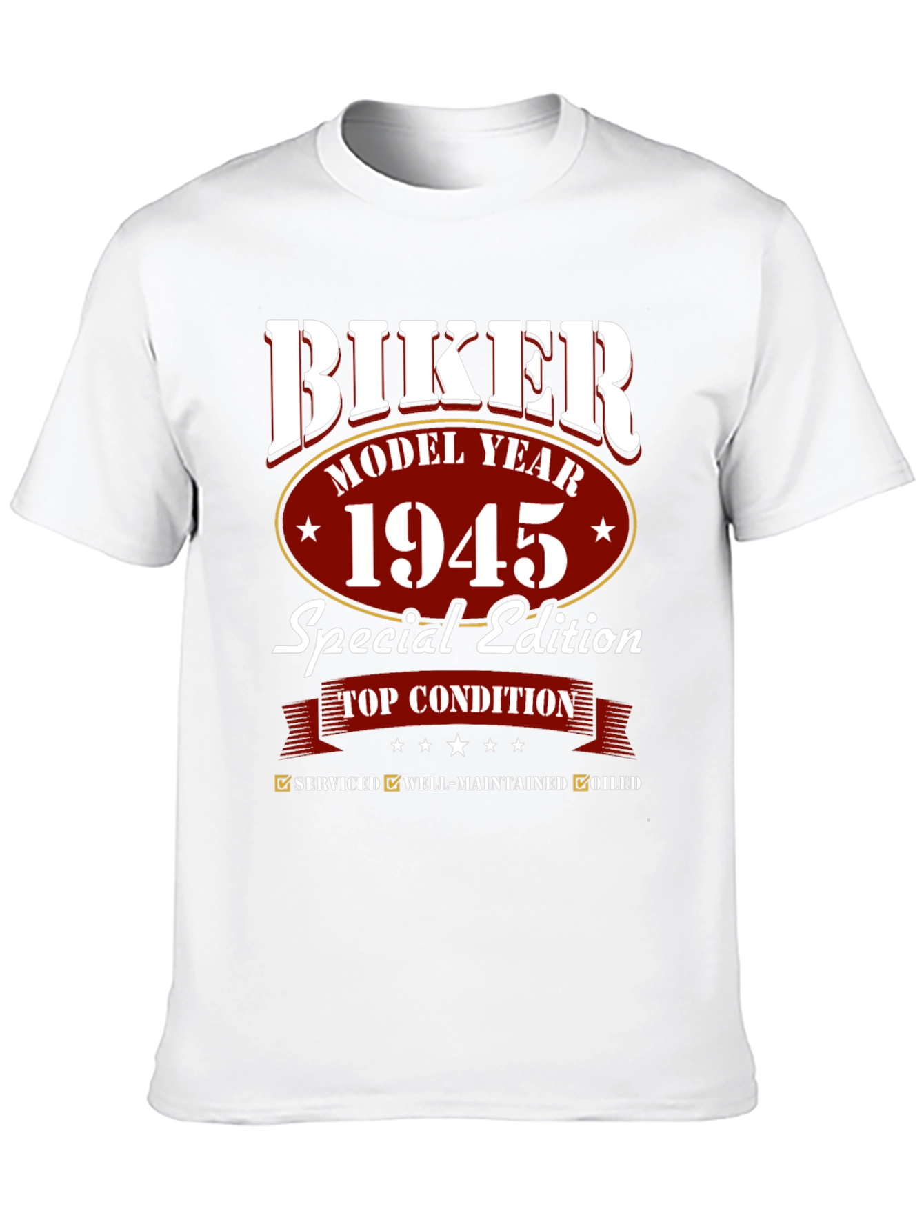 Biker Model Year 1945 Special Edition T-Shirt