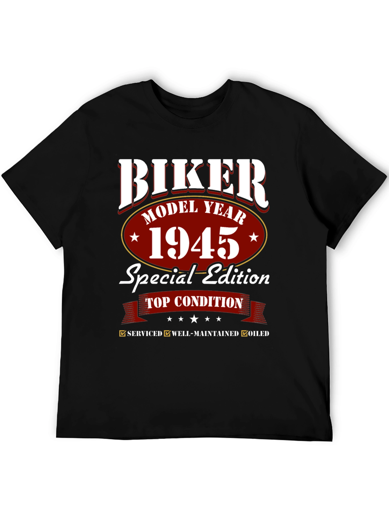 Biker Model Year 1945 Special Edition T-Shirt