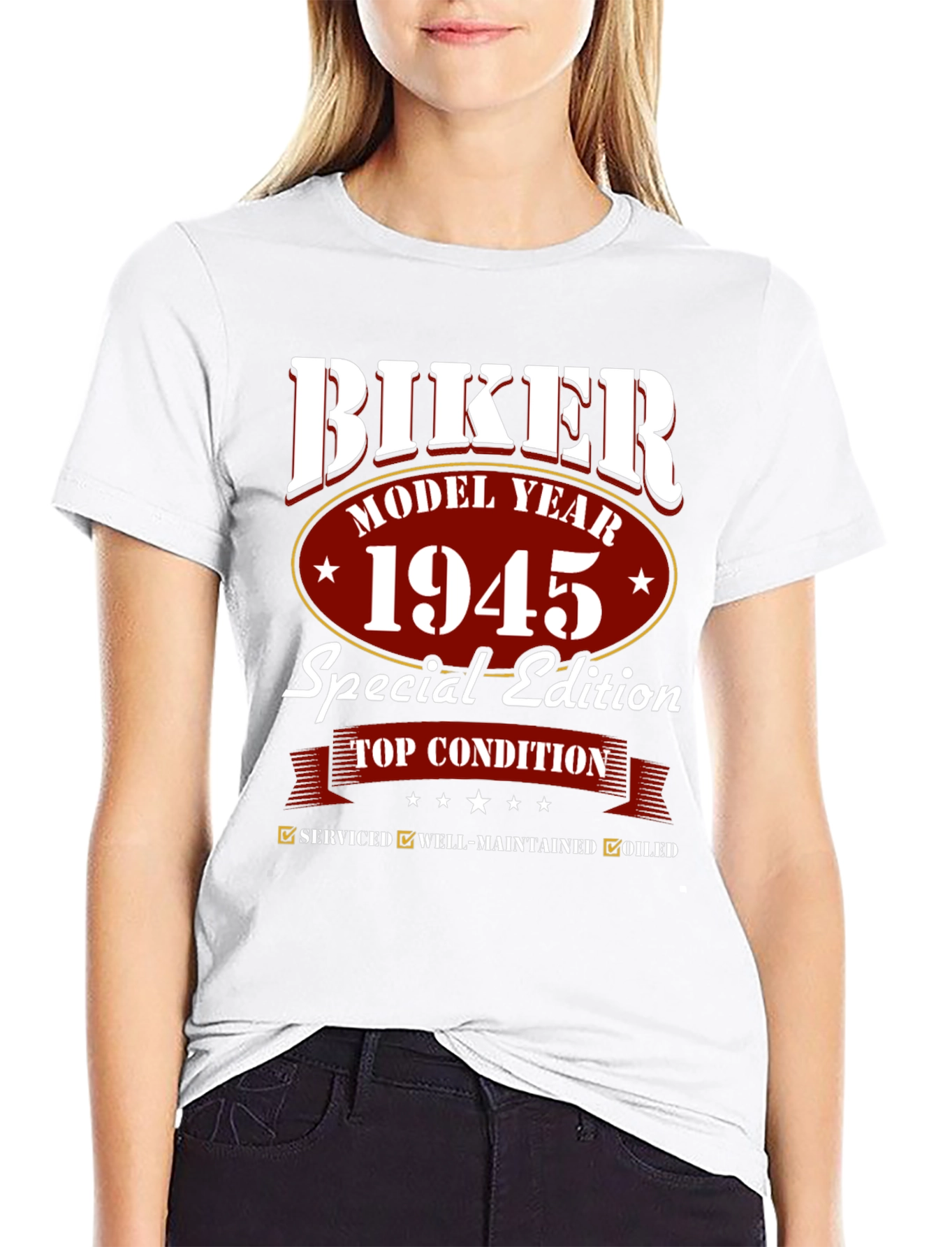 Biker Model Year 1945 Special Edition T-Shirt