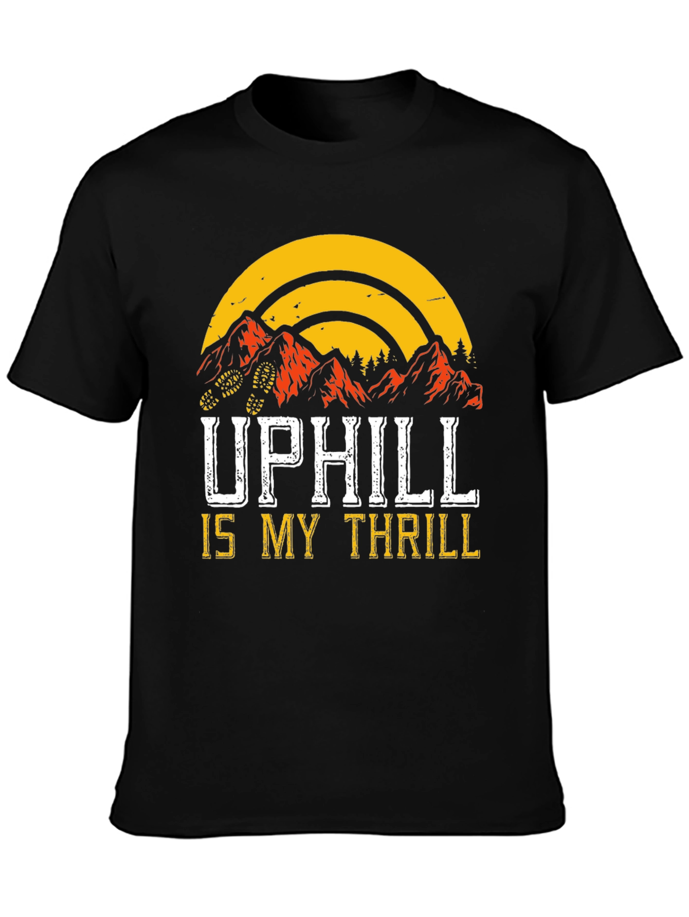 Uphill is My Thrill Graphic Tee