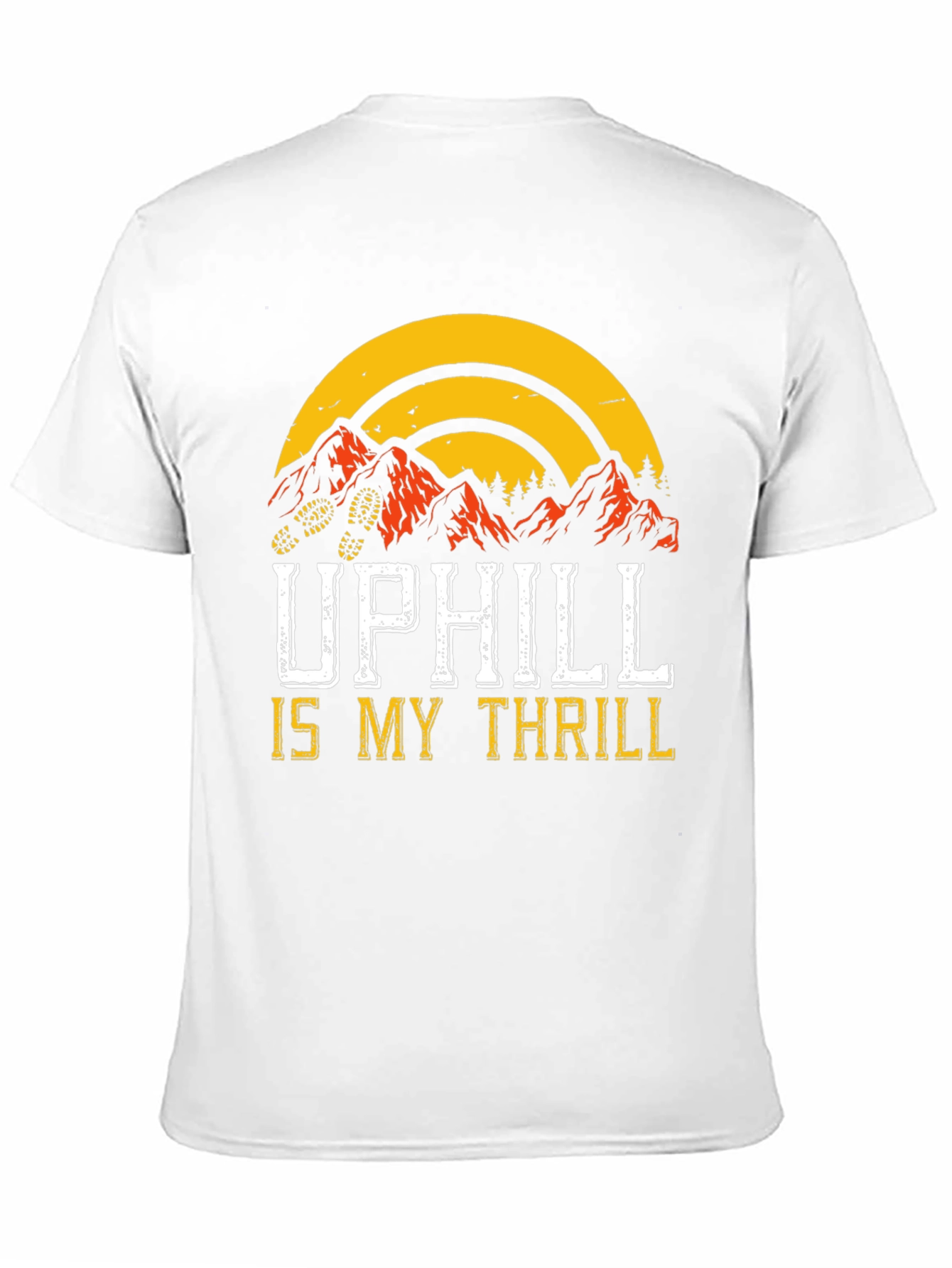 Uphill is My Thrill Graphic Tee