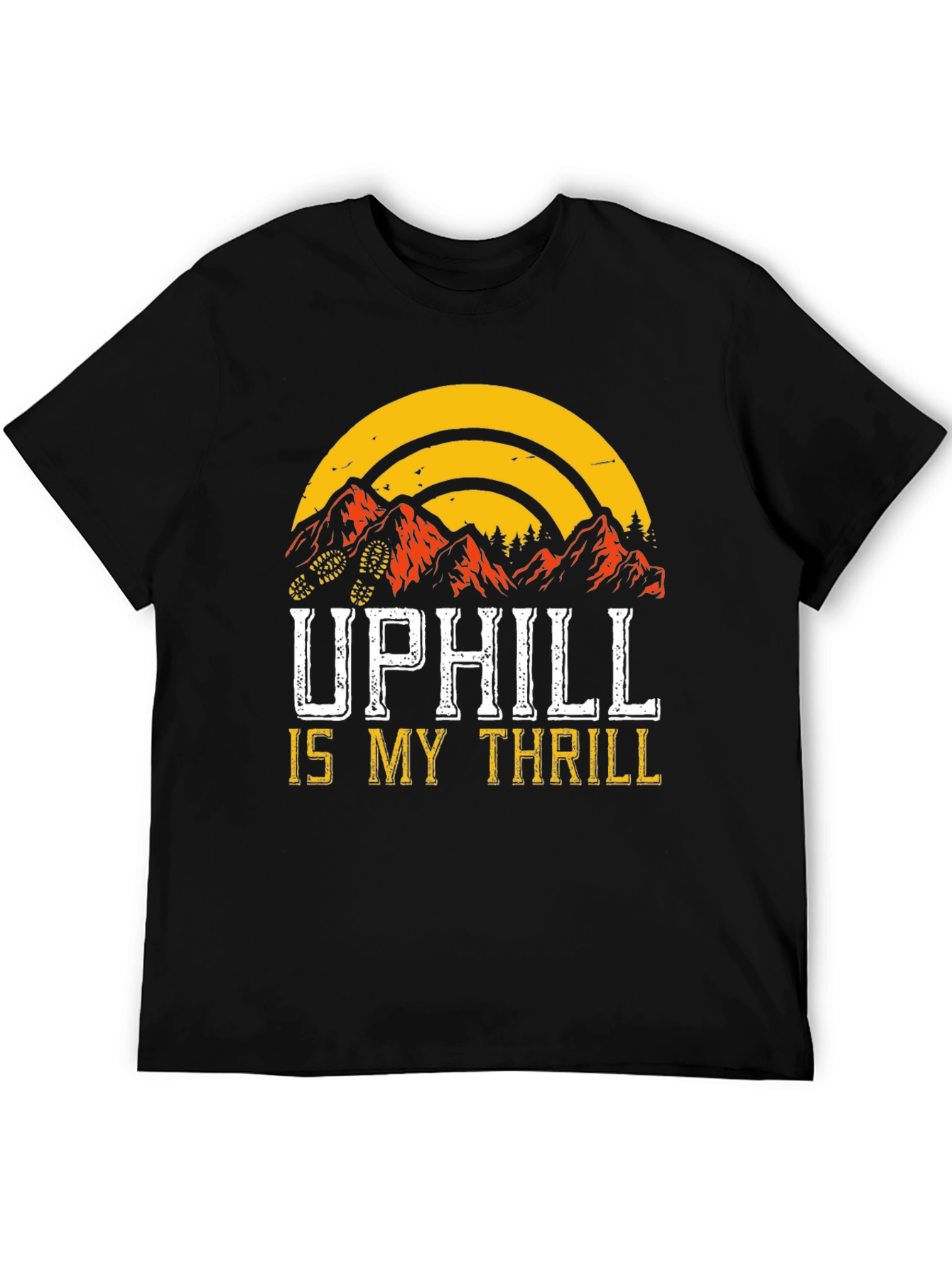 Uphill is My Thrill Graphic Tee