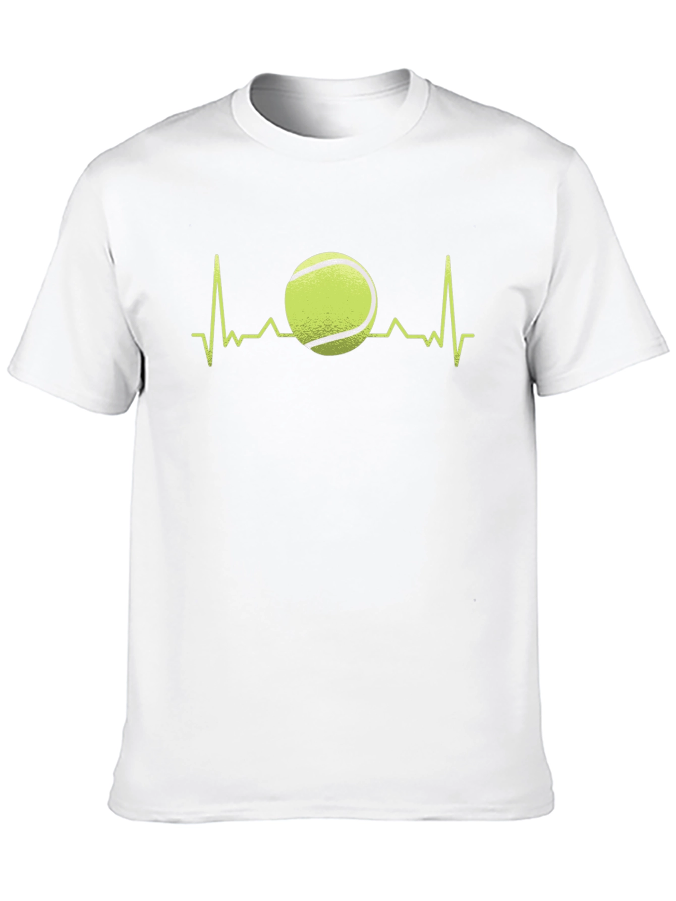 Tennis Heartbeat T-Shirt - Love for Tennis Tee