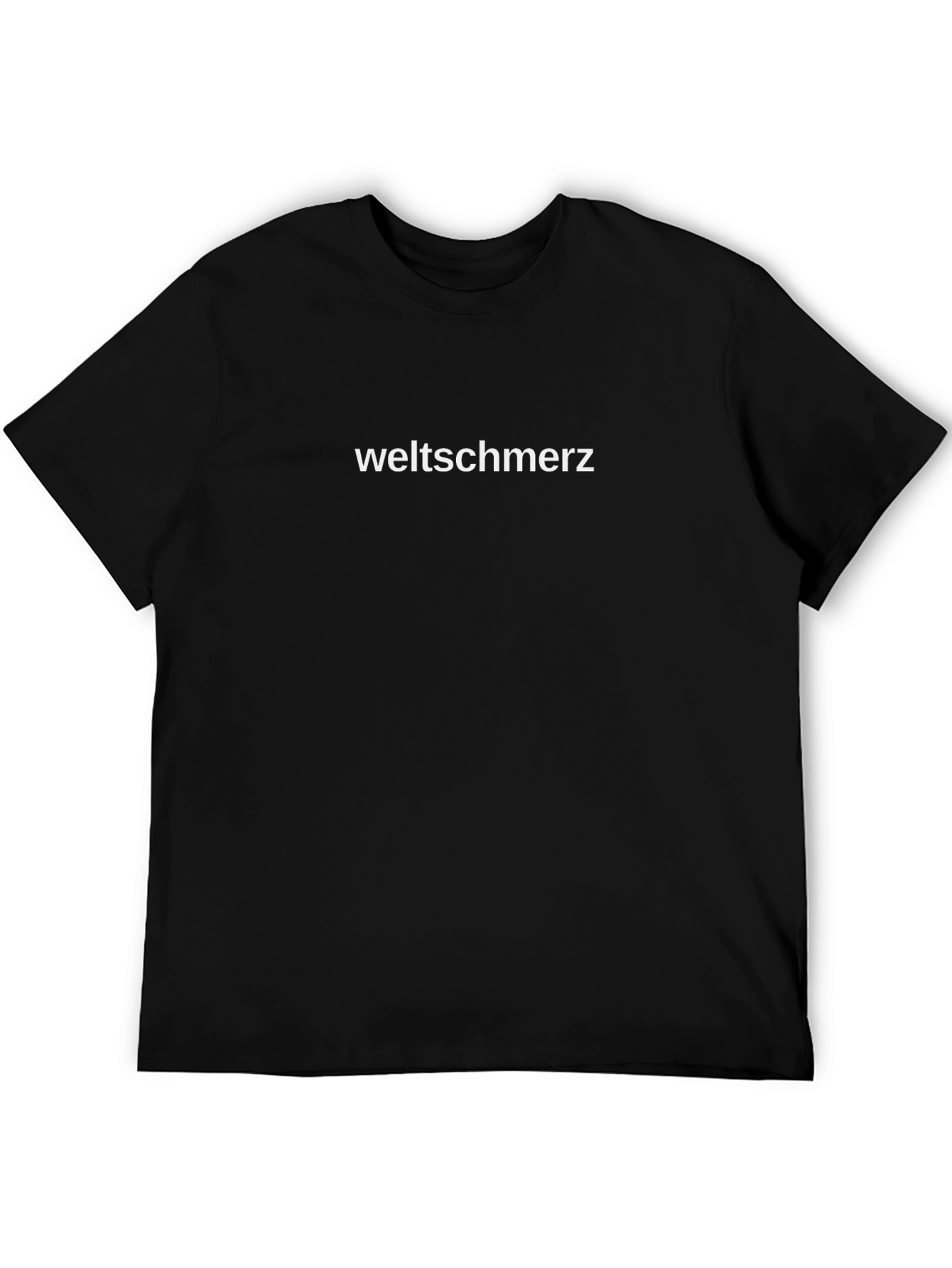 Weltschmerz Graphic Tee - Black T-Shirt