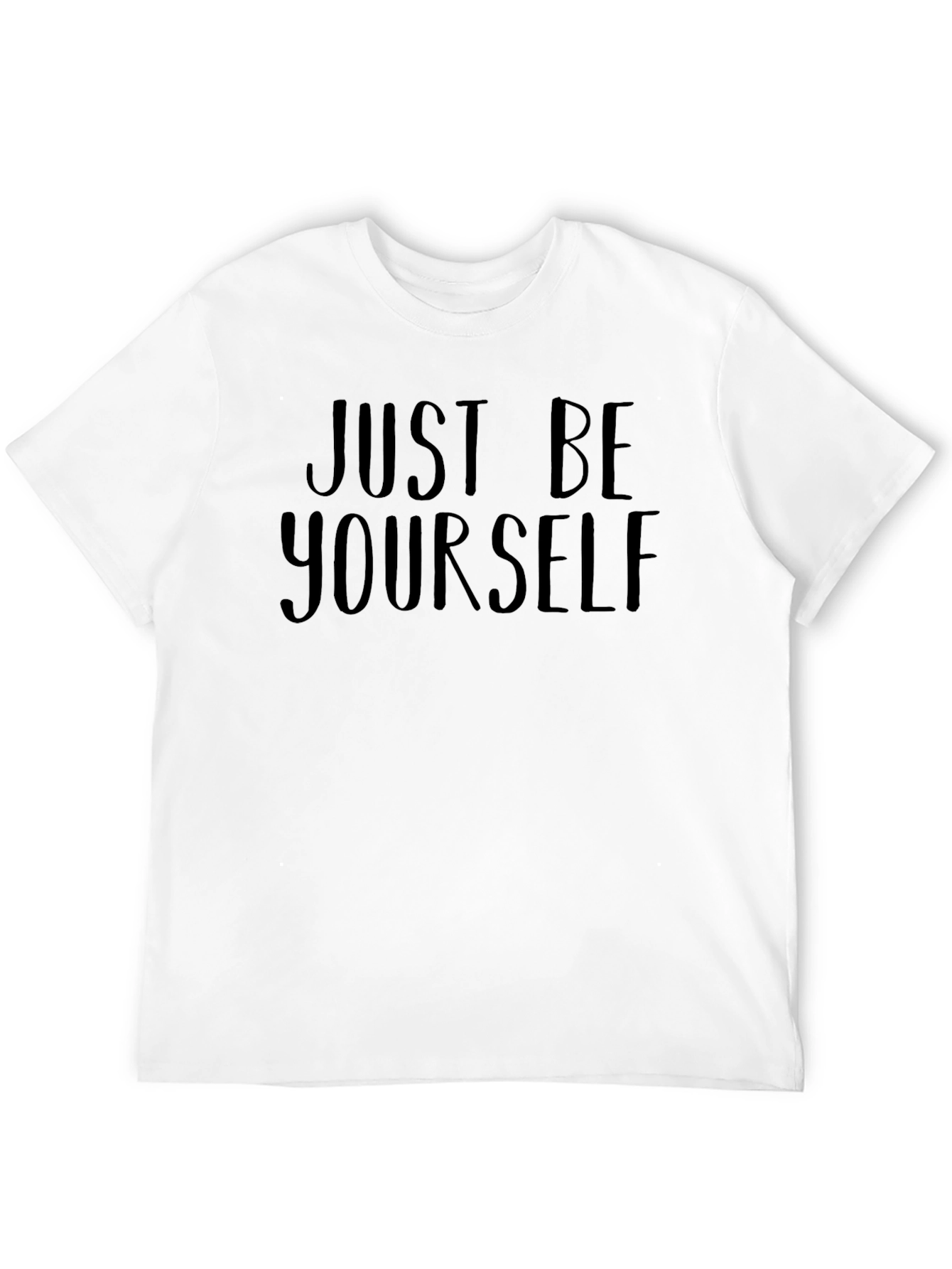 Just Be Yourself Graphic Tee - Stylish Comfort