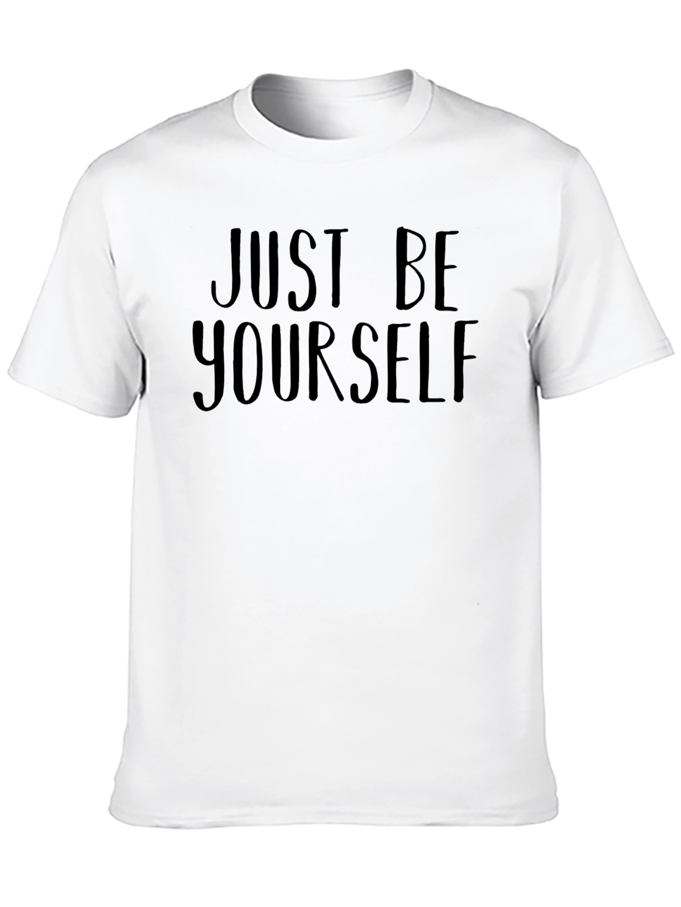 Just Be Yourself Graphic Tee - Stylish Comfort