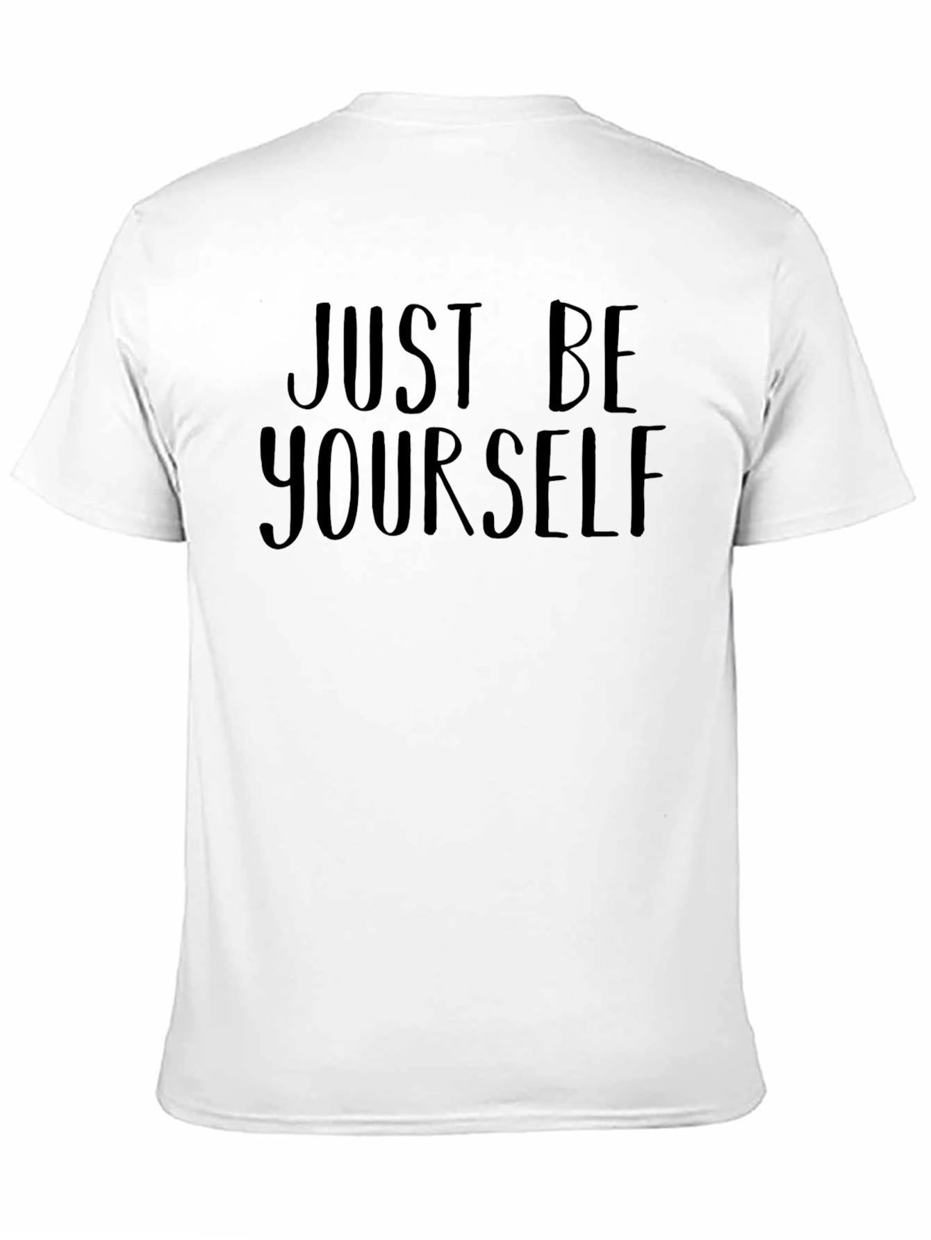 Just Be Yourself Graphic Tee - Stylish Comfort