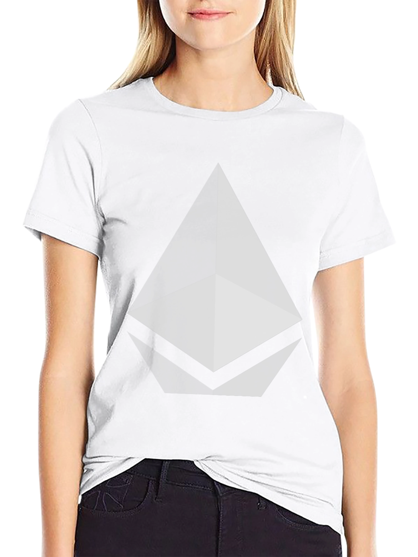 Ethereum Crypto Logo Graphic T-Shirt