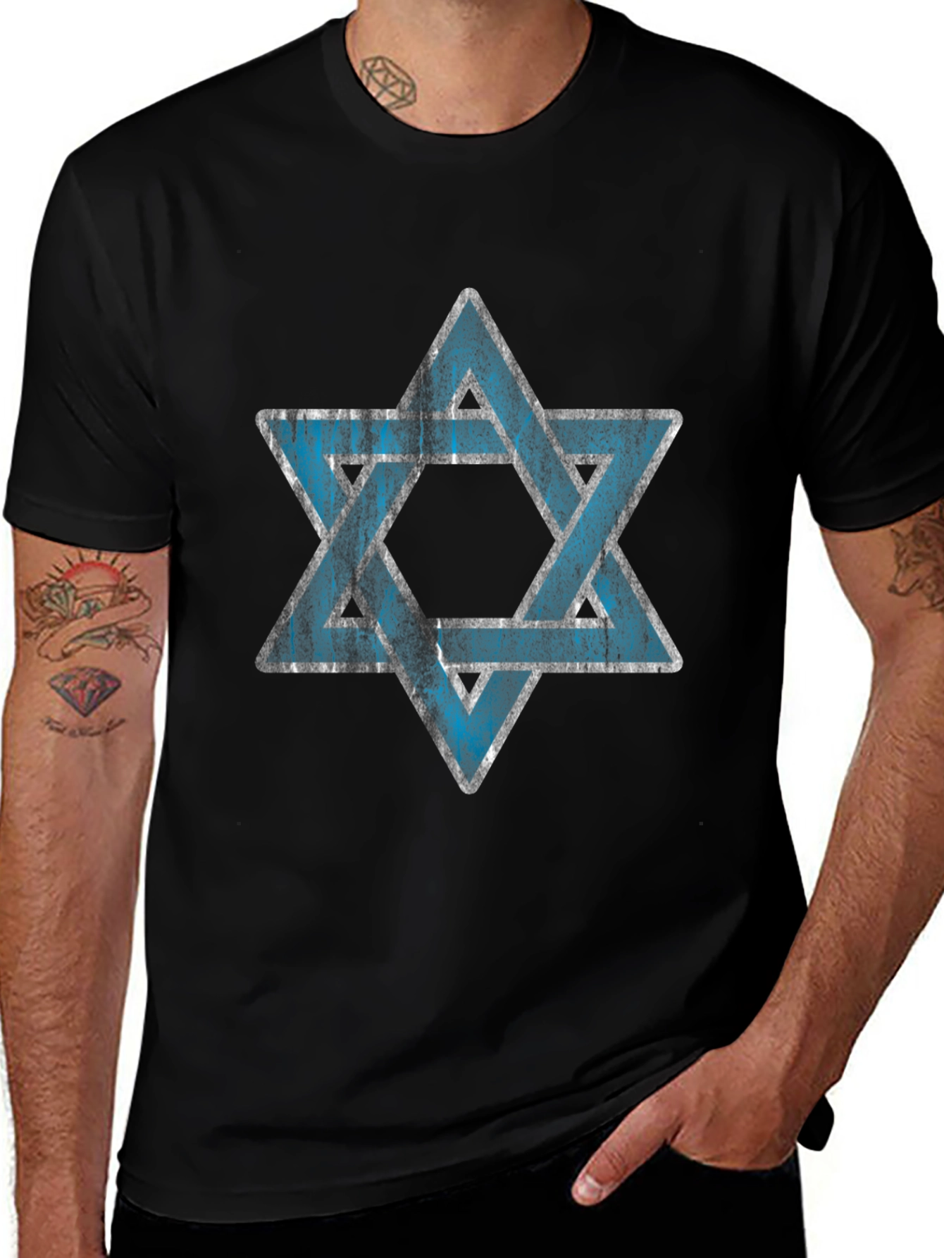 Star of David Graphic T-Shirt