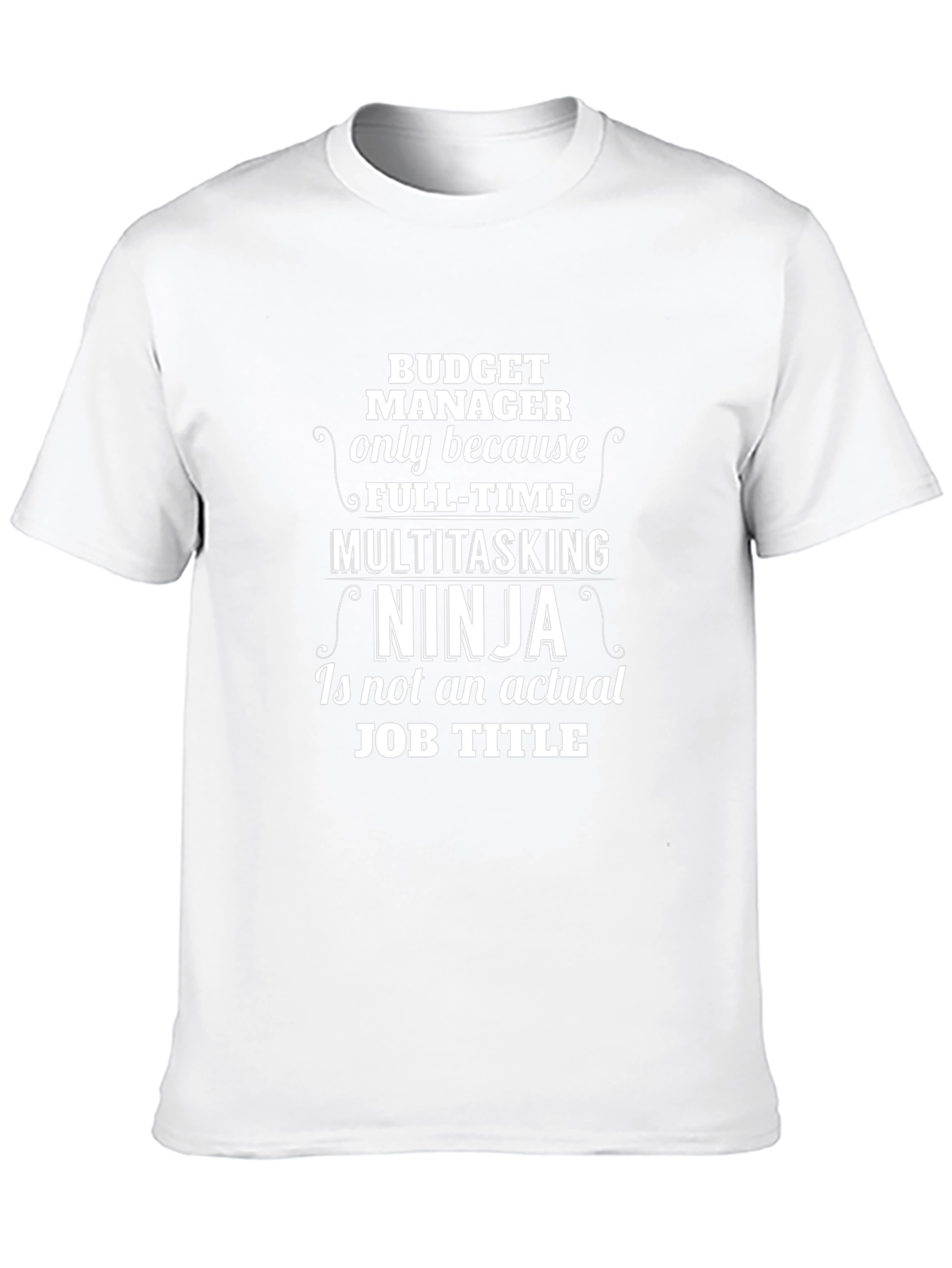 Budget Manager Ninja T-Shirt