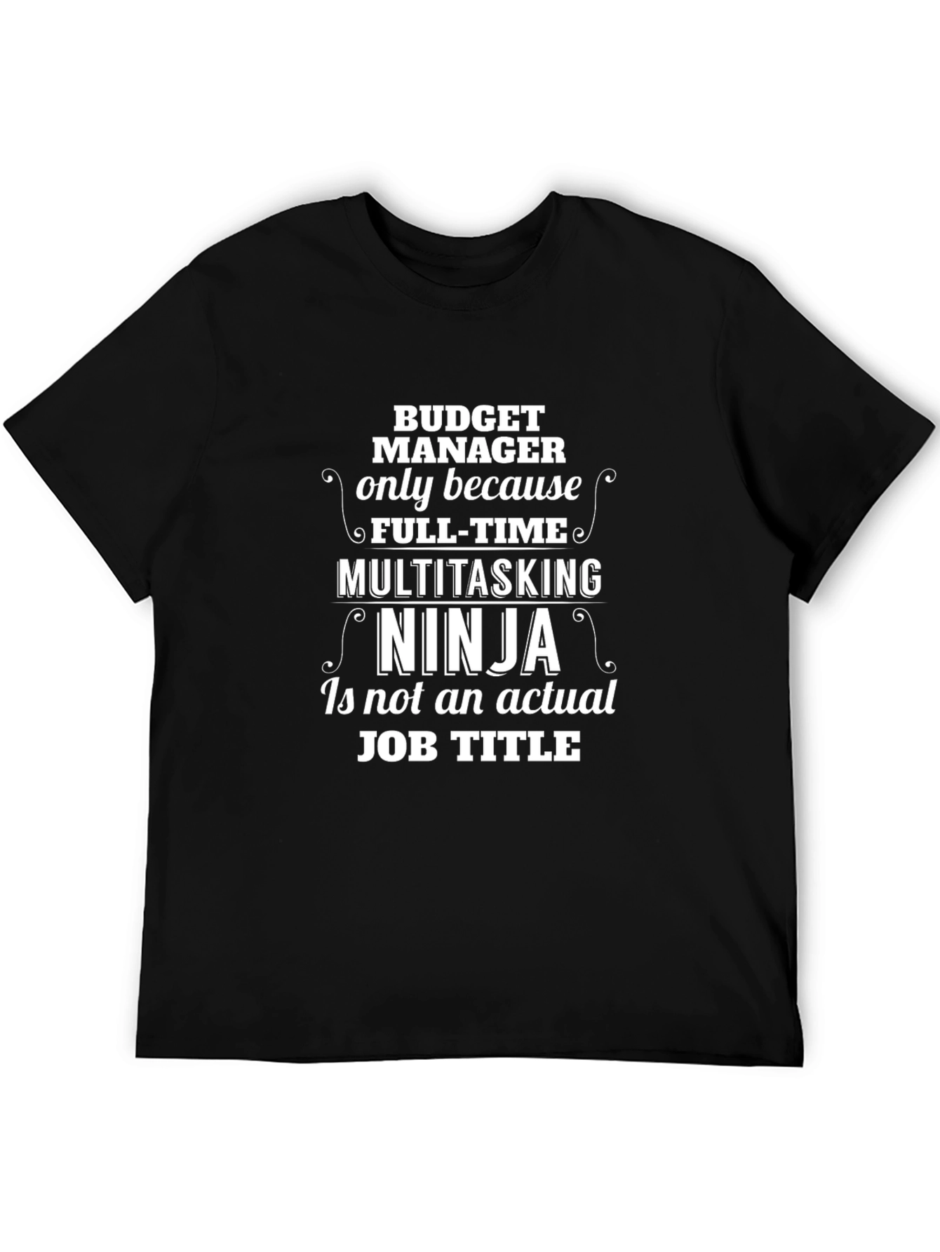 Budget Manager Ninja T-Shirt