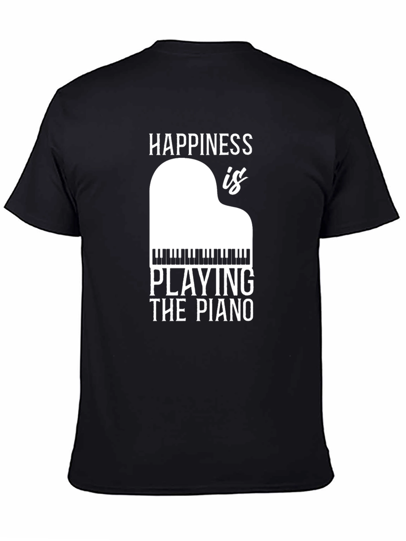 Happiness is Playing Piano T-Shirt