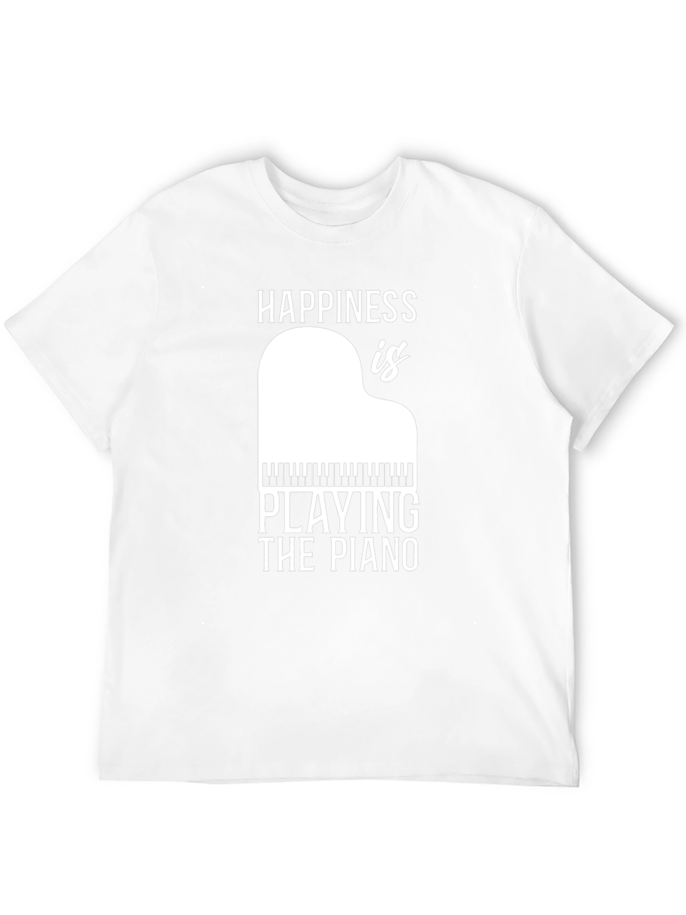 Happiness is Playing Piano T-Shirt