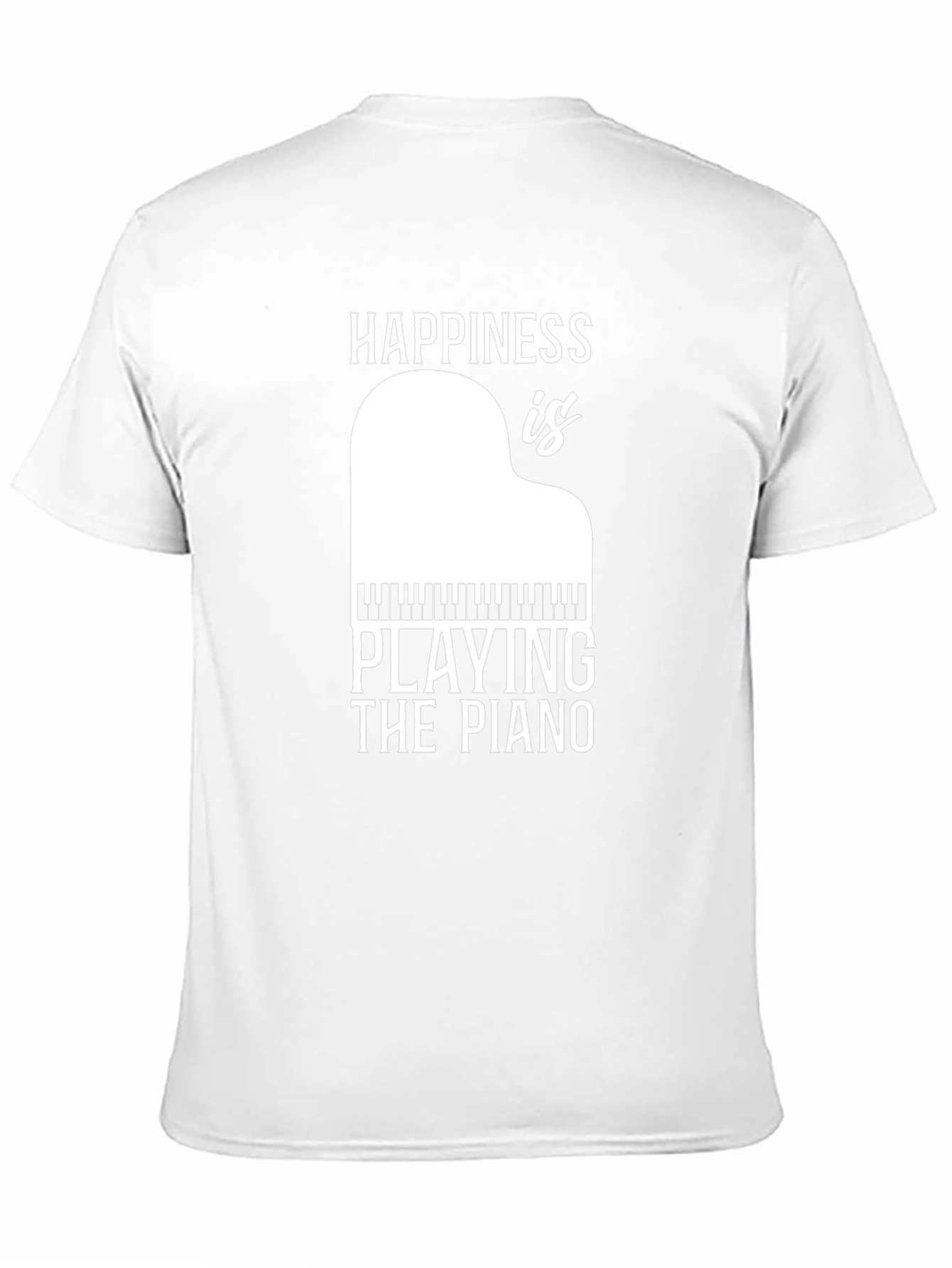 Happiness is Playing Piano T-Shirt