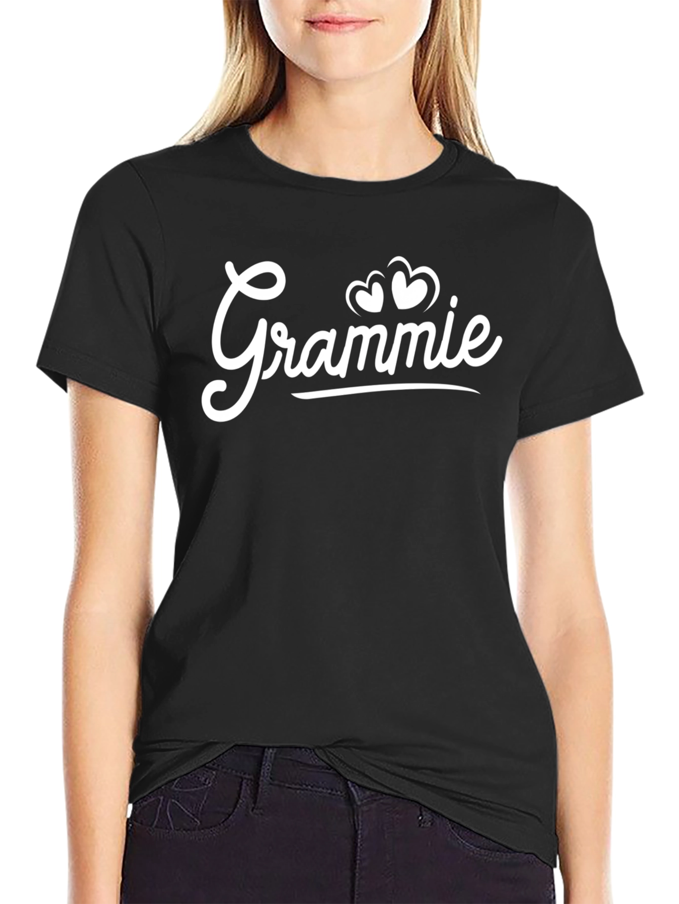 Grammie Heart Graphic T-Shirt