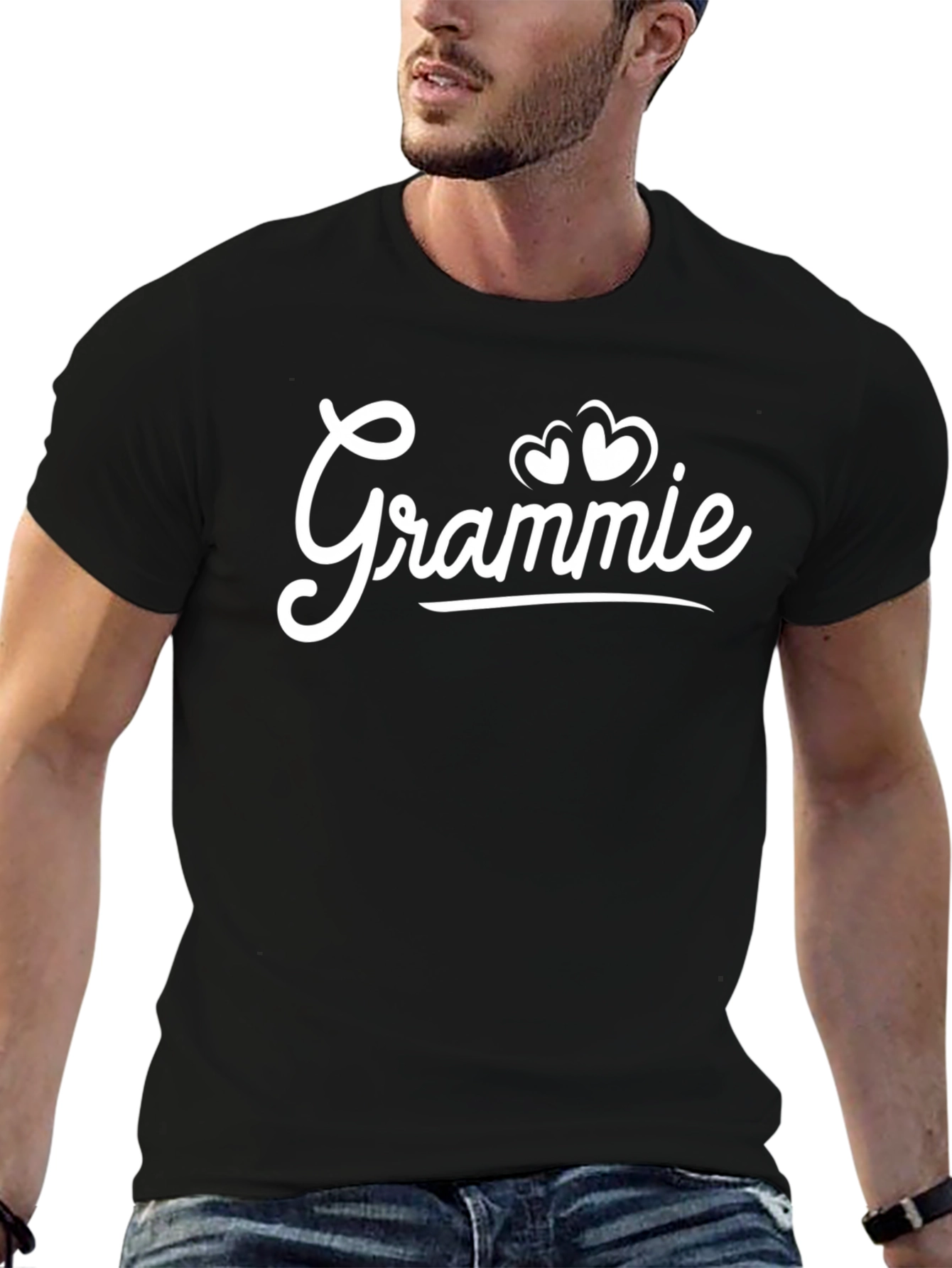 Grammie Heart Graphic T-Shirt