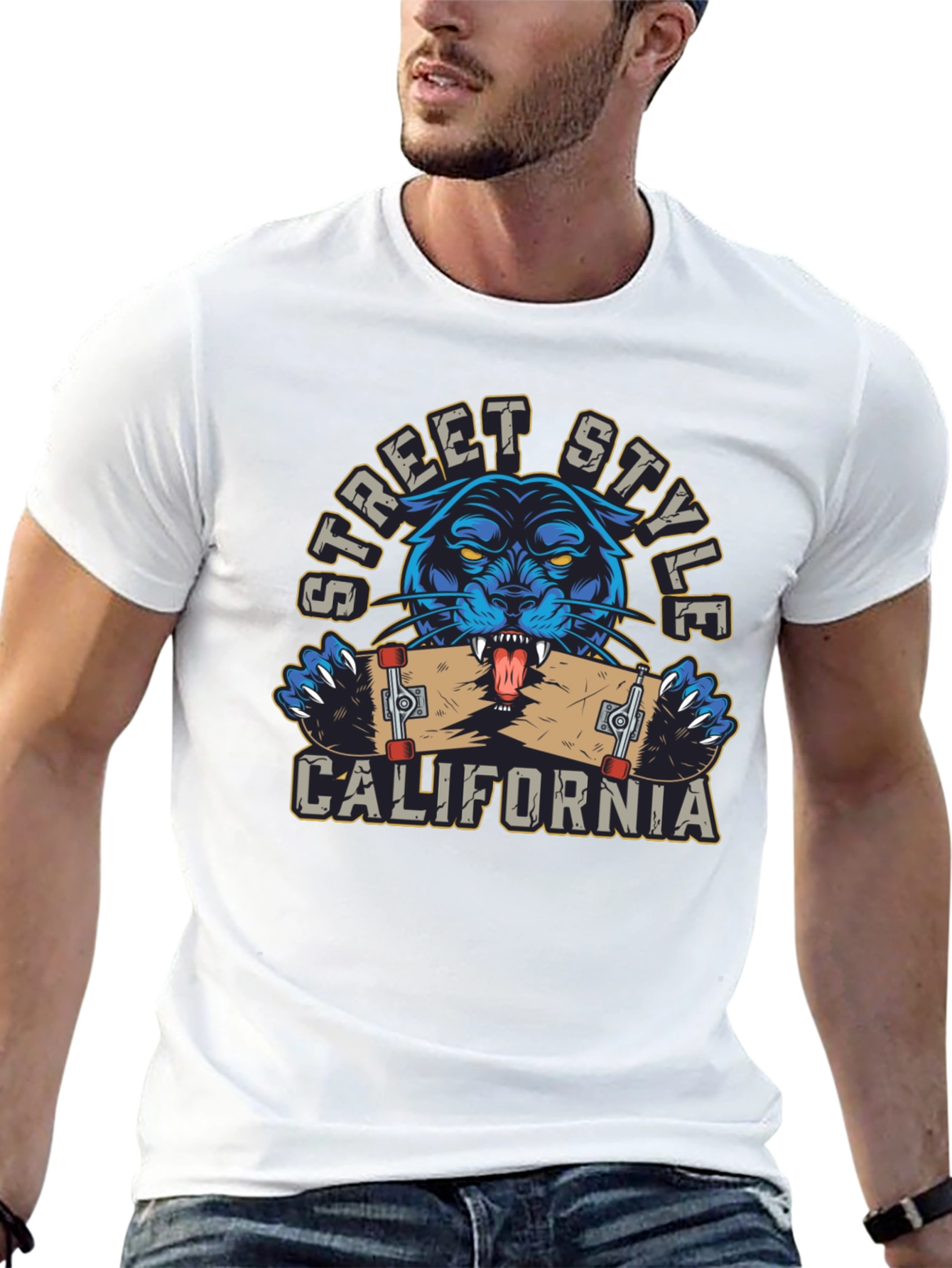 Street Style Panther T-Shirt