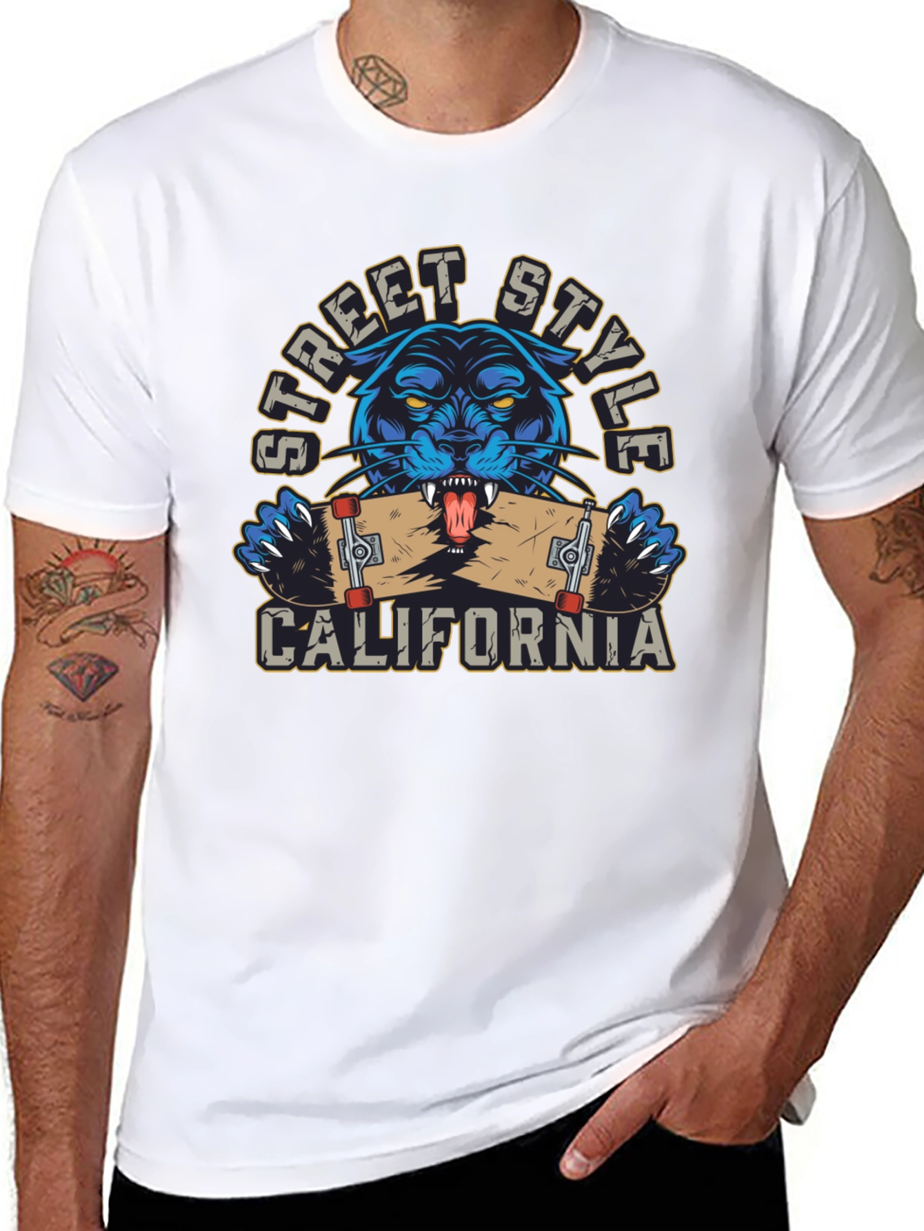 Street Style Panther T-Shirt