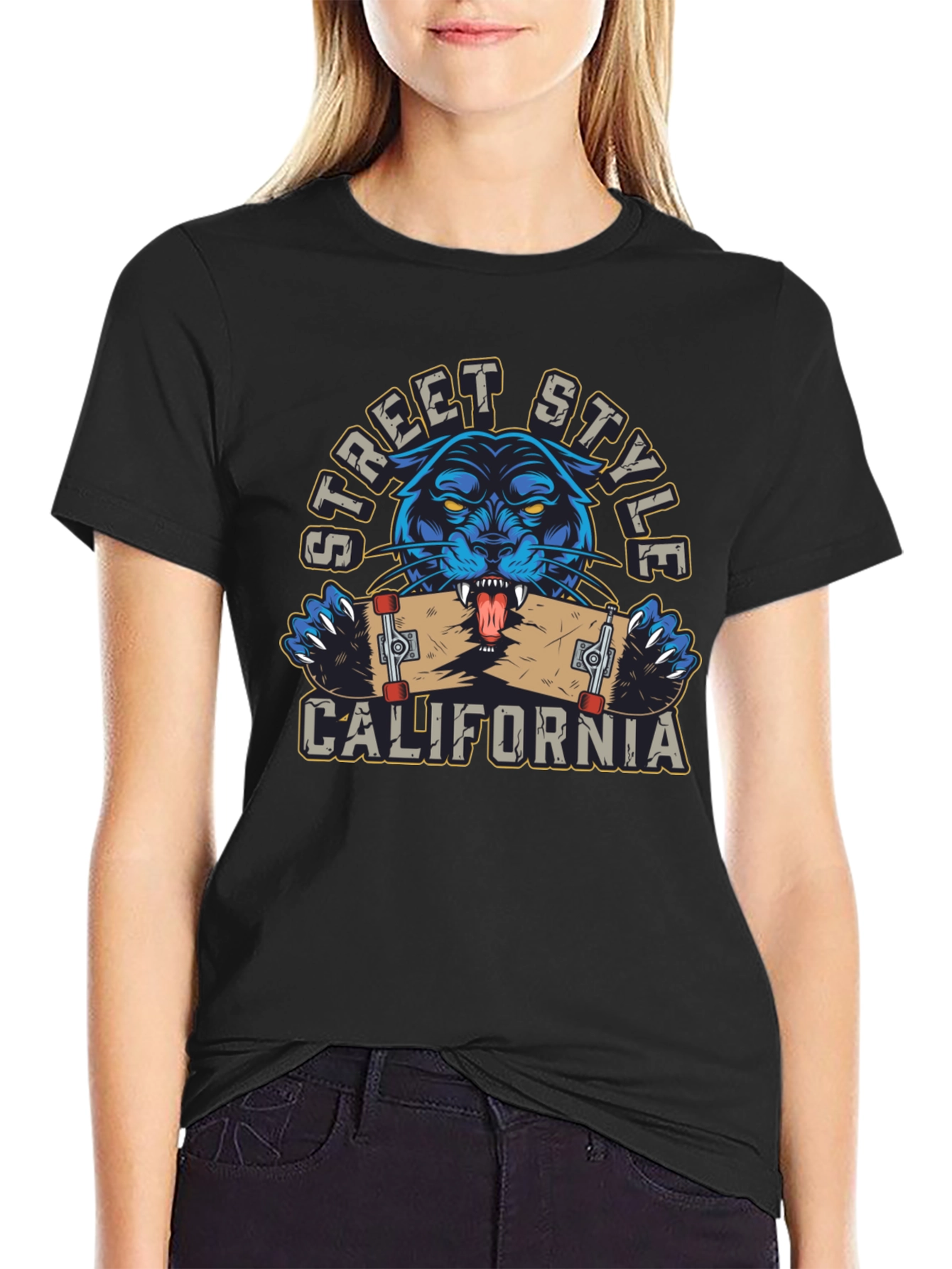 Street Style Panther T-Shirt