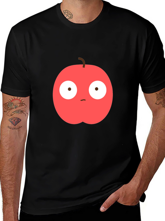 Funny Apple Graphic T-Shirt - Unisex Casual Wear