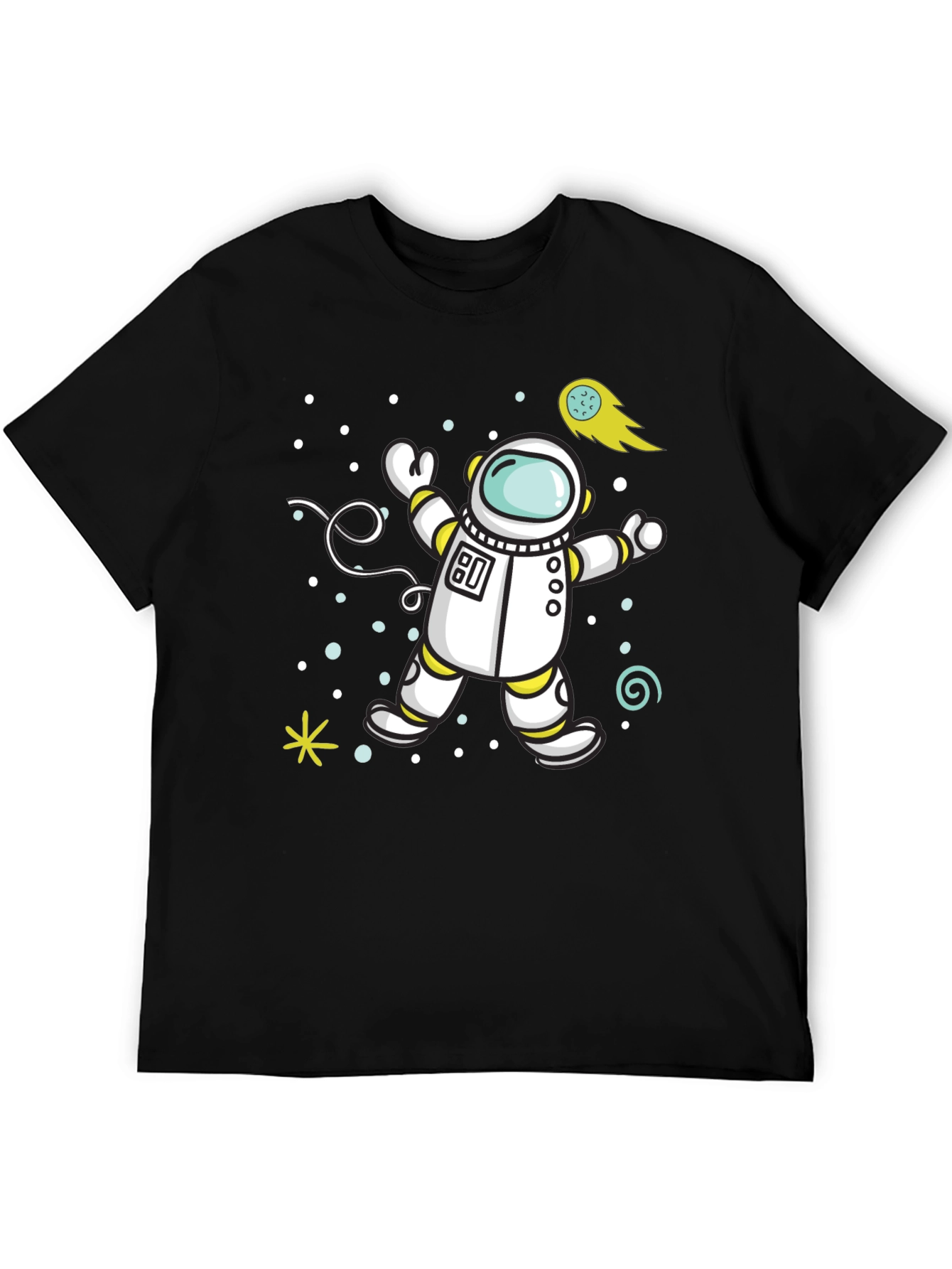 Astronaut in Space Graphic T-Shirt