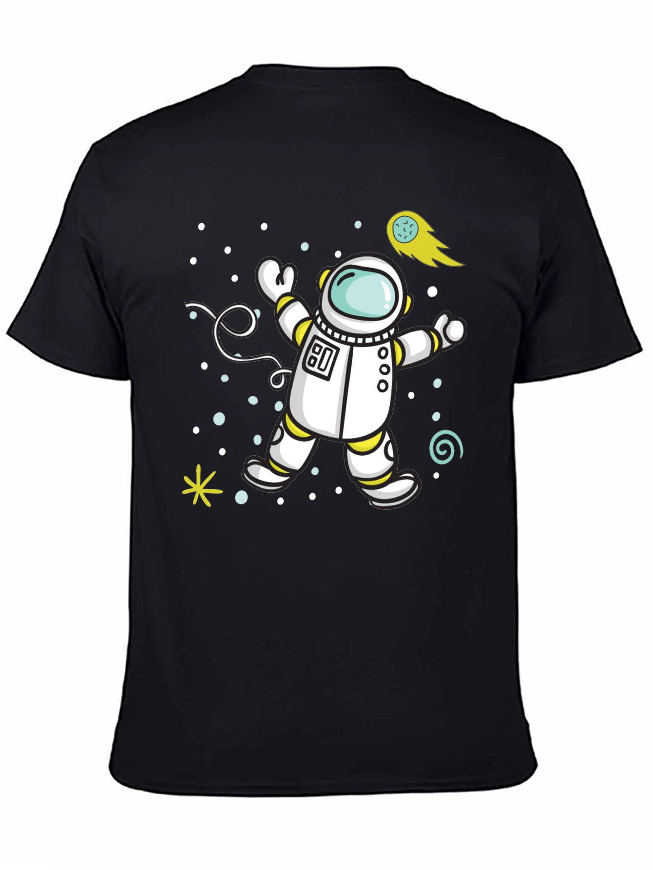 Astronaut in Space Graphic T-Shirt