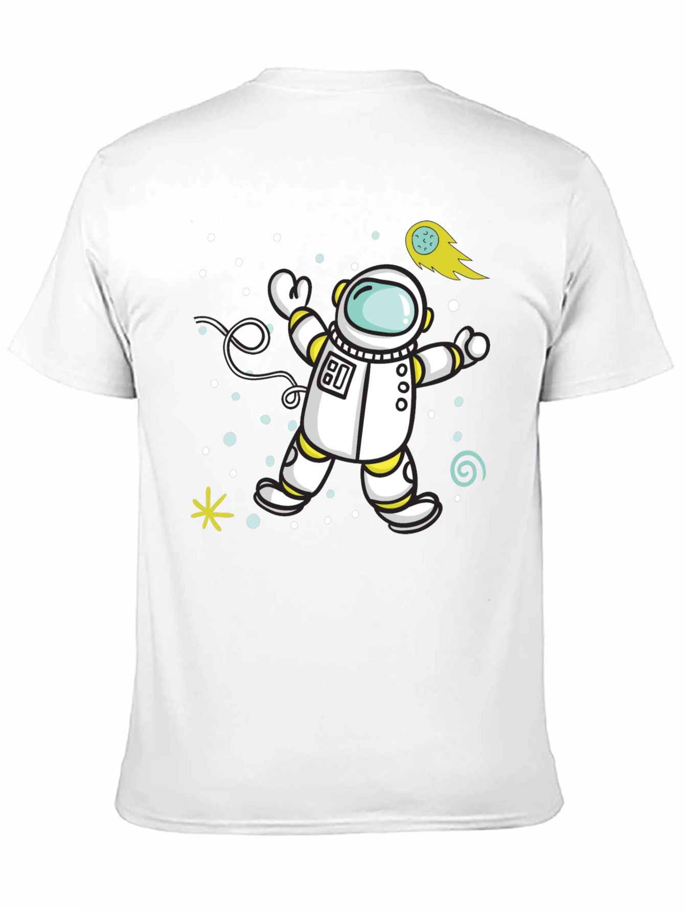 Astronaut in Space Graphic T-Shirt