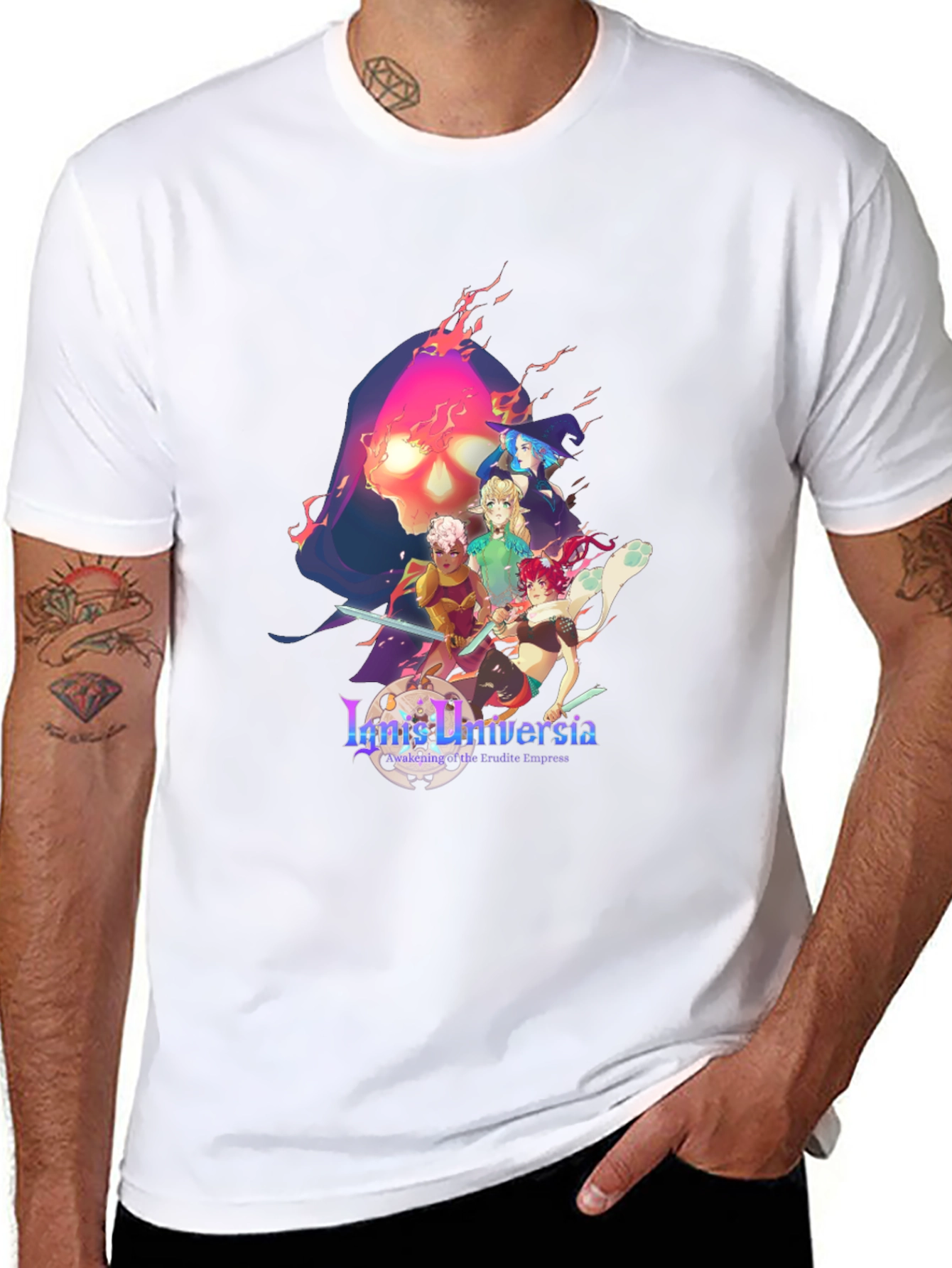 Lanis Universia Black T-Shirt