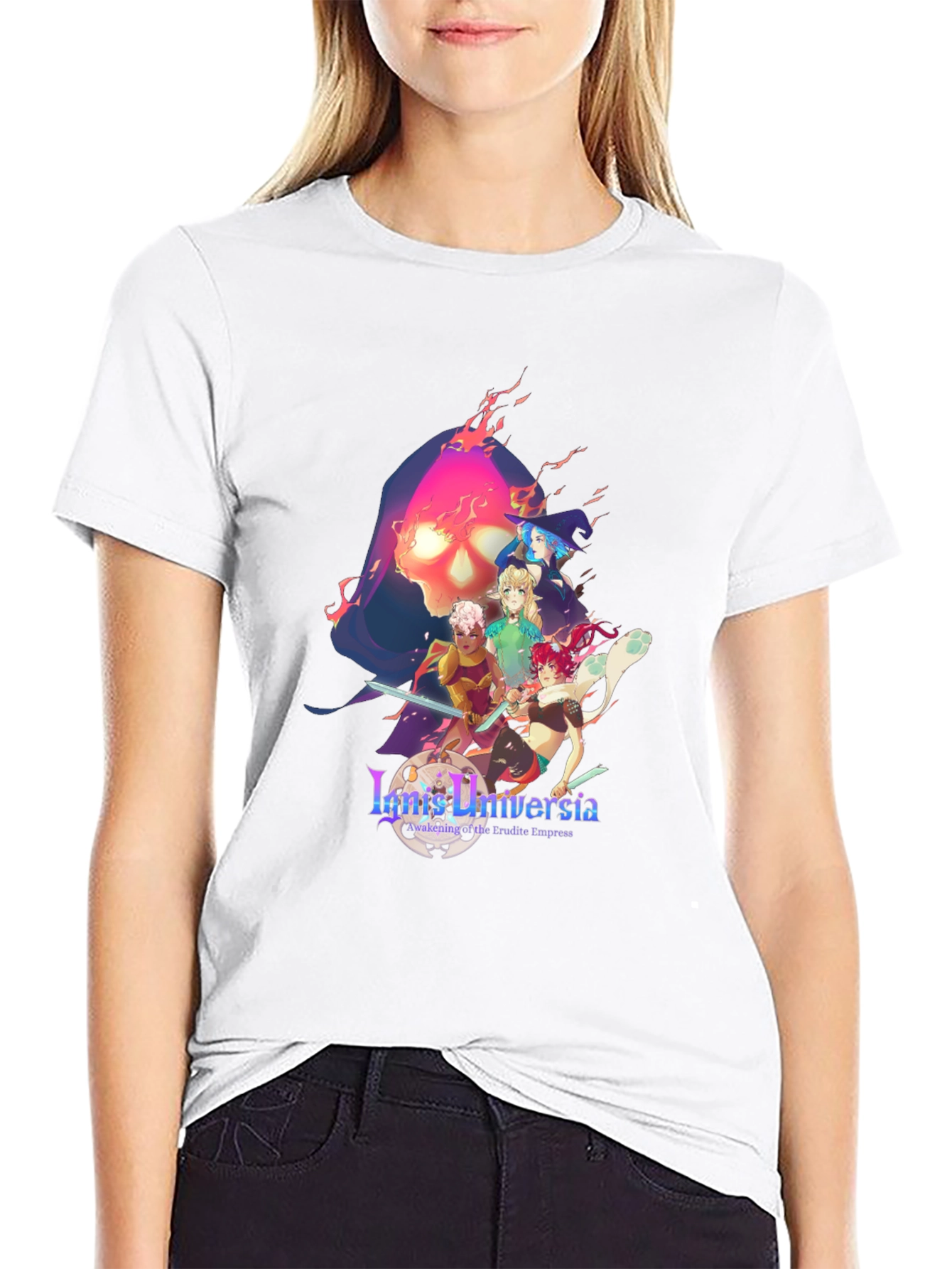 Lanis Universia Black T-Shirt