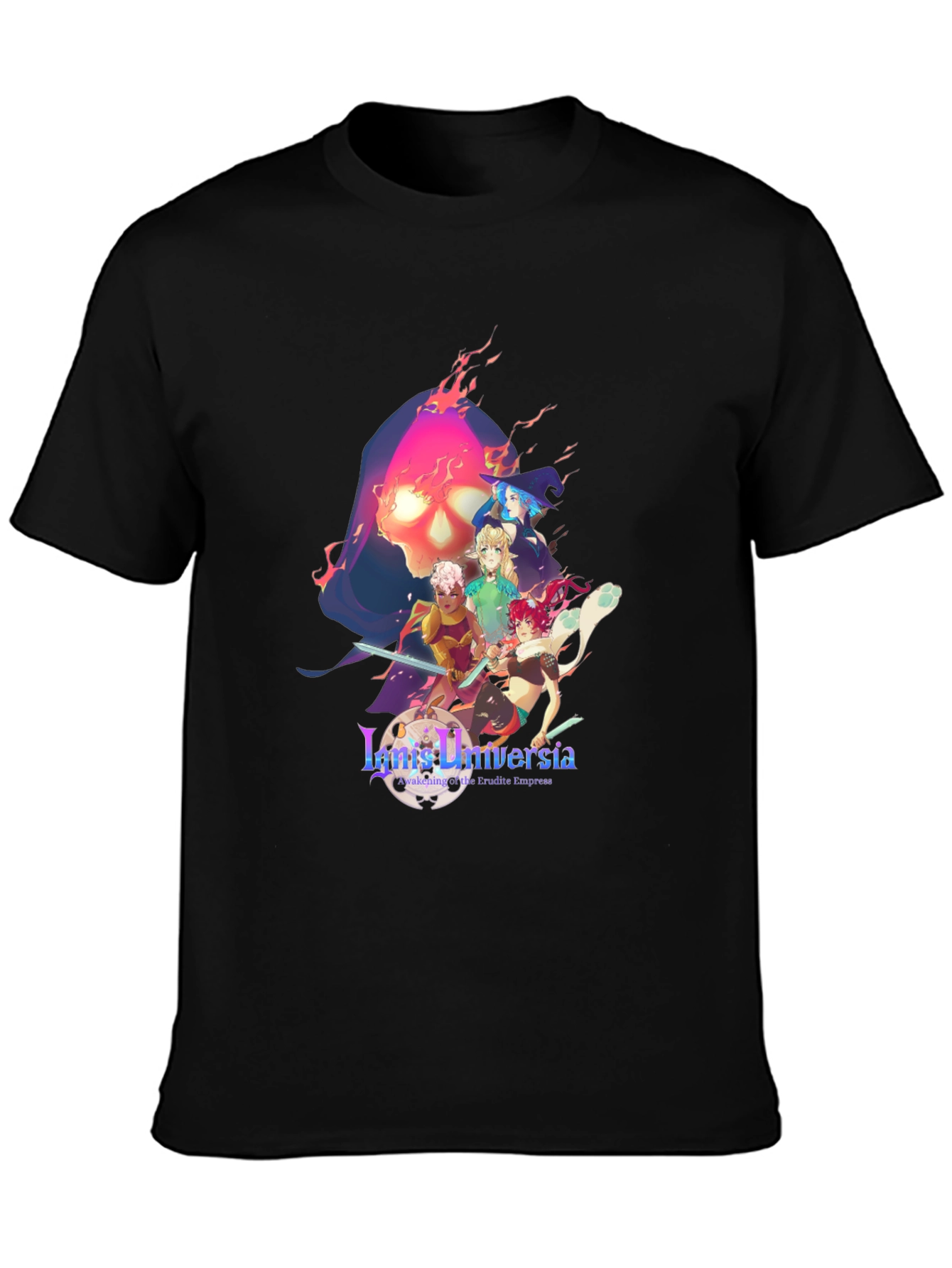Lanis Universia Black T-Shirt