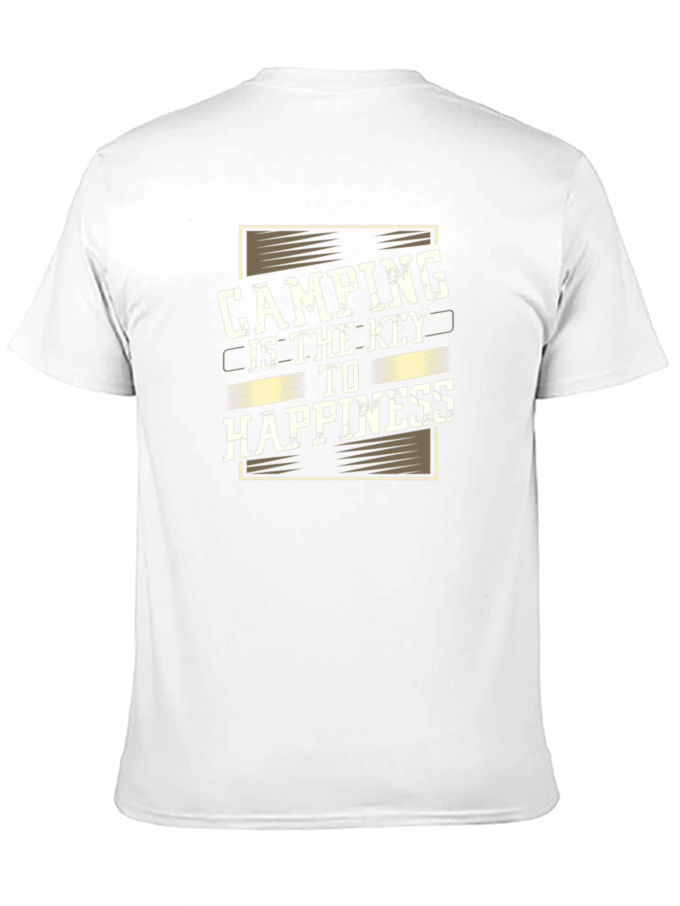 Camping is Key to Happiness Graphic Tee