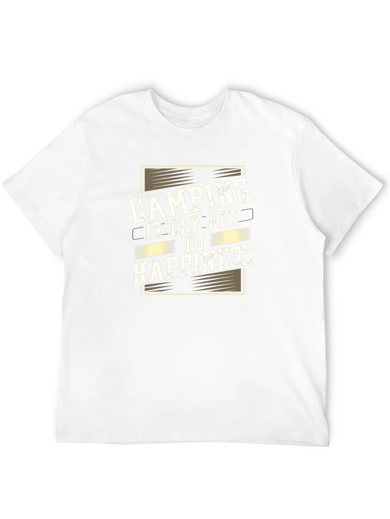 Camping is Key to Happiness Graphic Tee