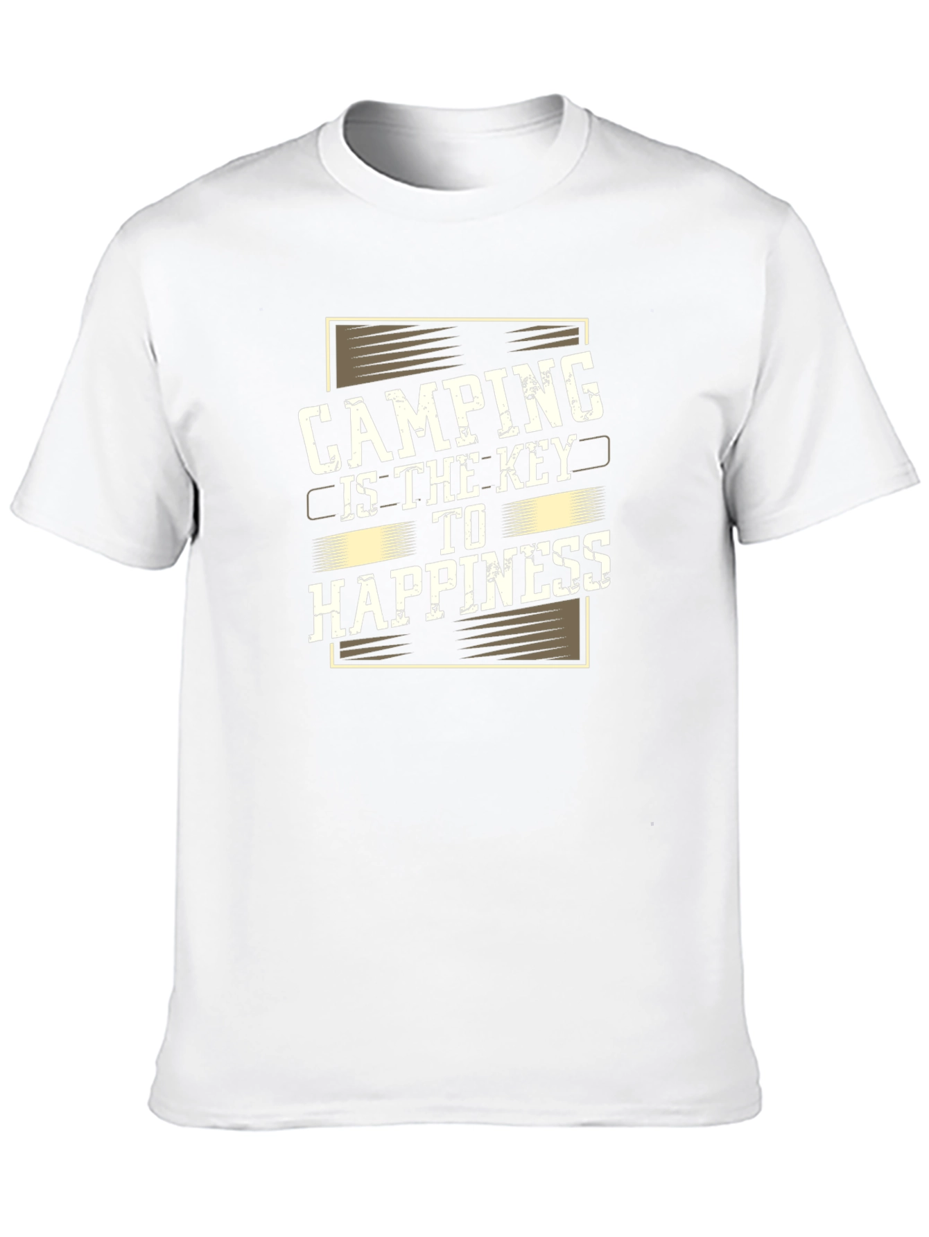 Camping is Key to Happiness Graphic Tee